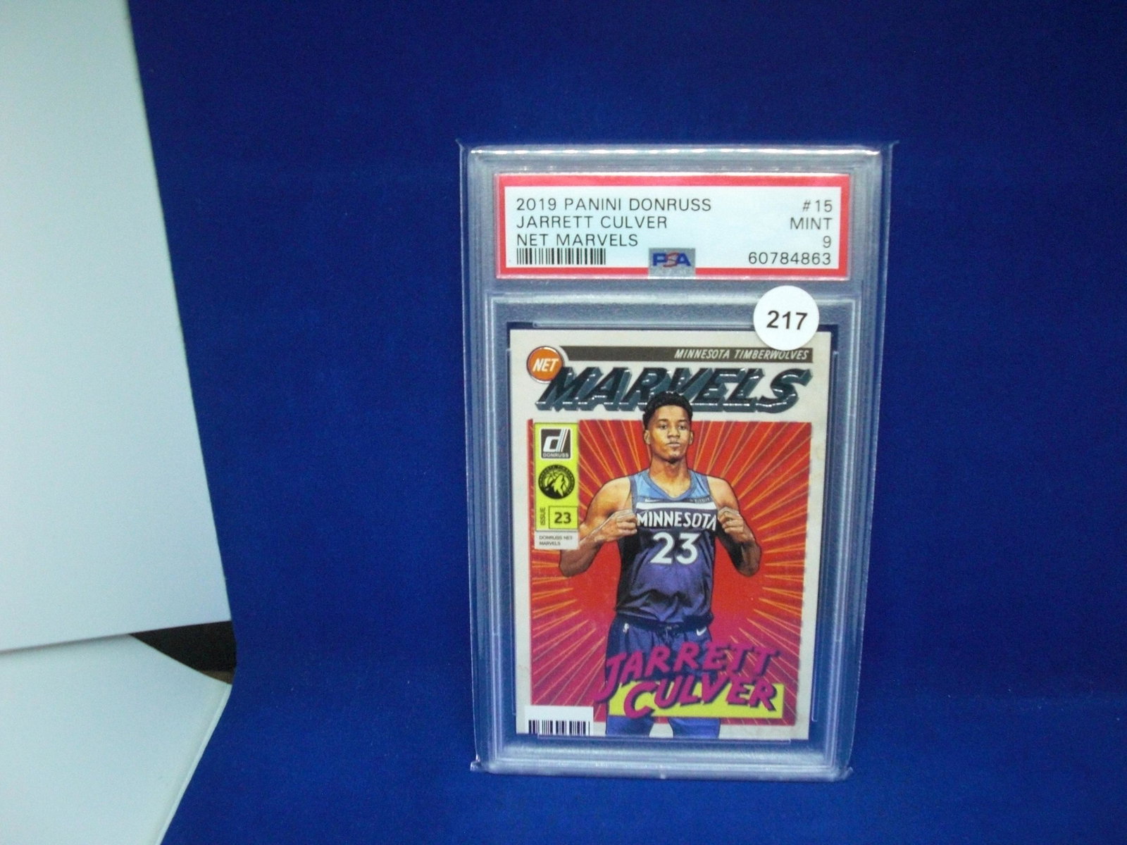 psa graded mint 9 2019 jarrett culver marvels (1 of 1)