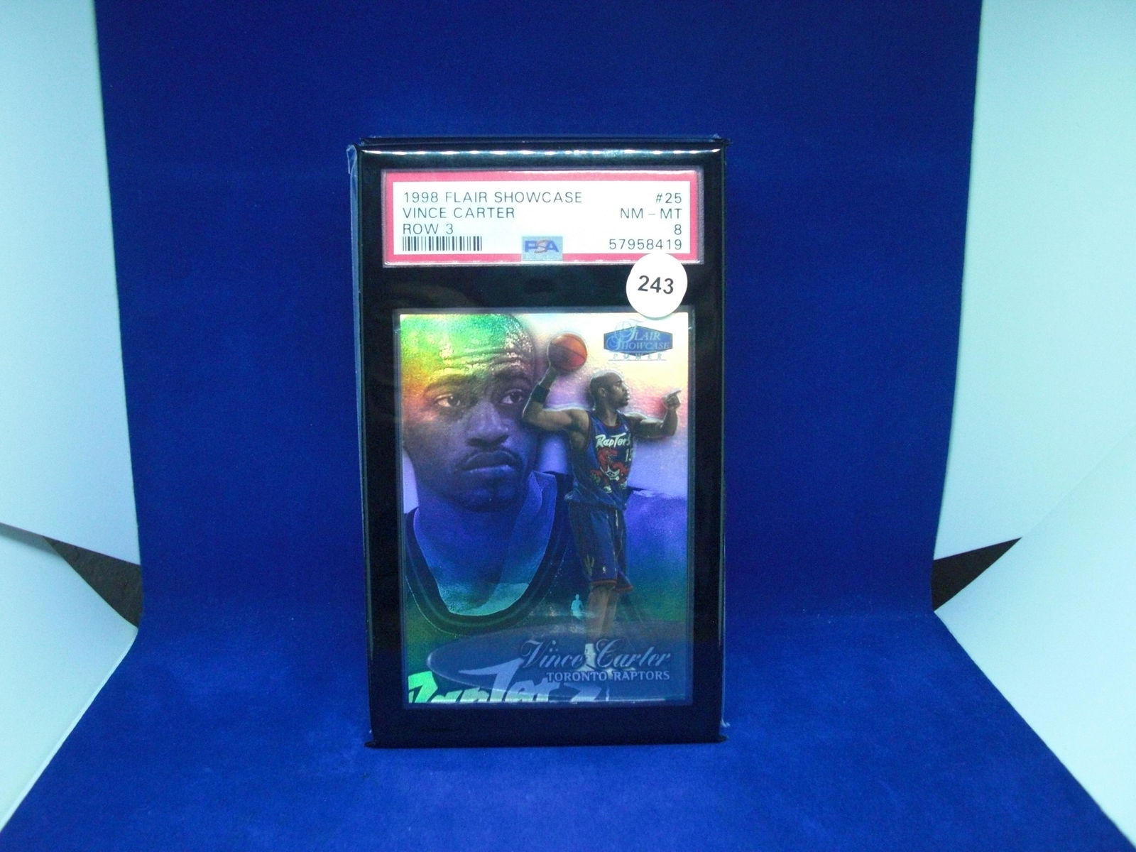 psa graded mint 8 1998 vince carter (1 of 1)