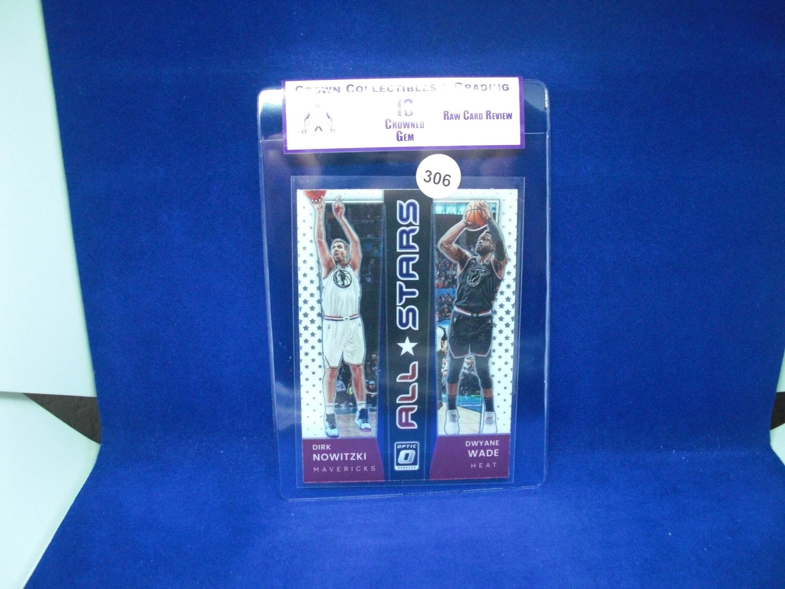cc&g raw review graded mint 10 dwayne wade dirk nowitzki (1 of 1)