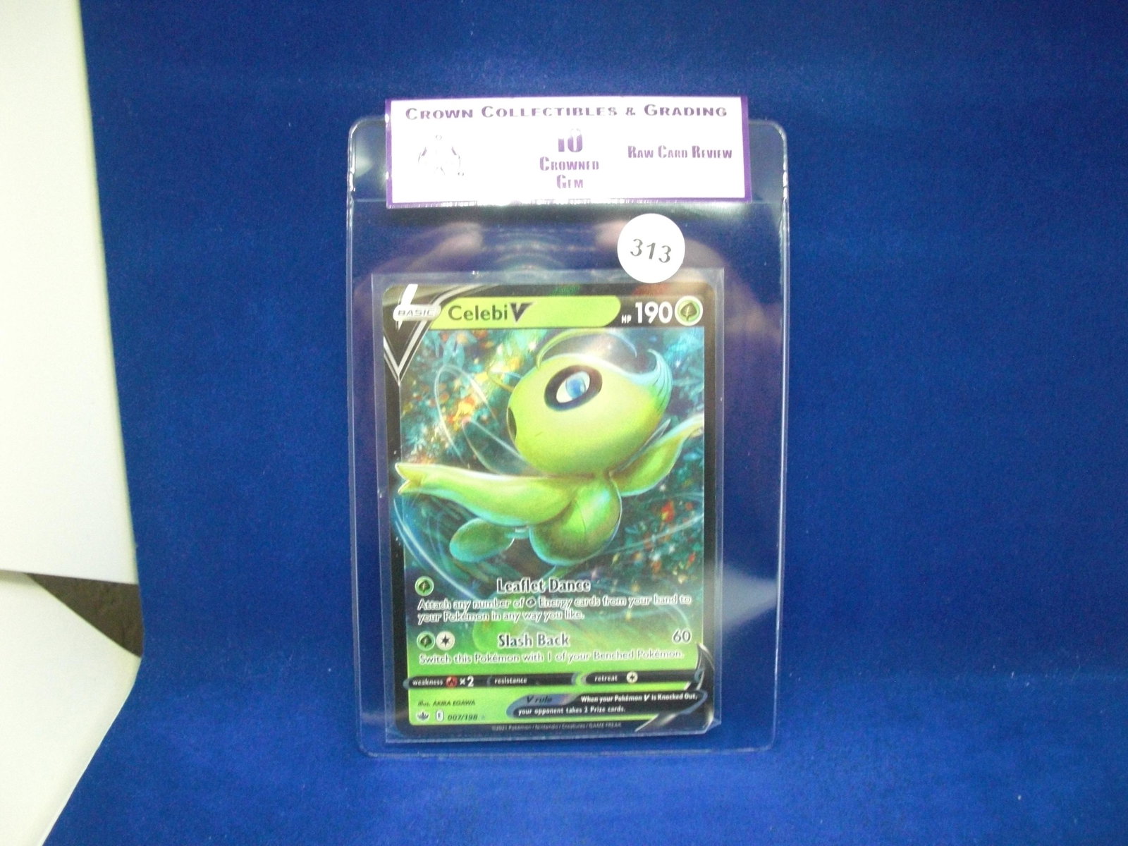 cc&g raw review graded mint 10 celebi: raw review graded