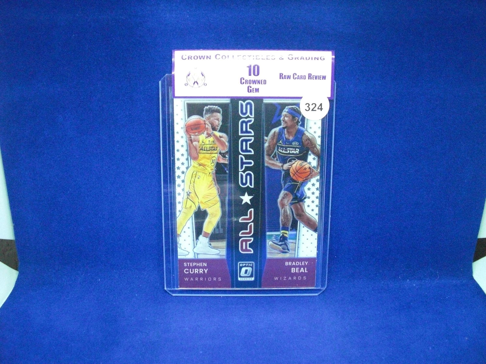 cc&g raw review graded mint 10 bradley beal stephen curry (1 of 1)