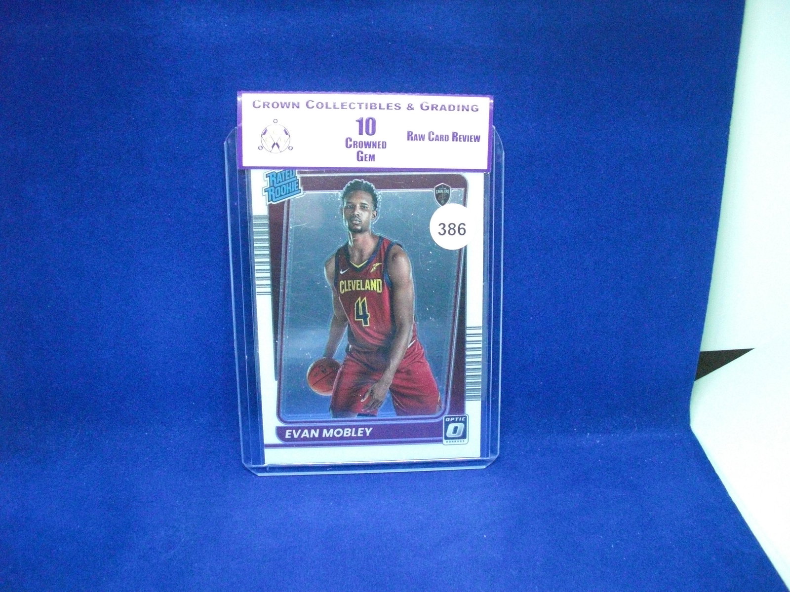 cc&g raw review graded mint 10 evan mobley rated rookie (1 of 1)