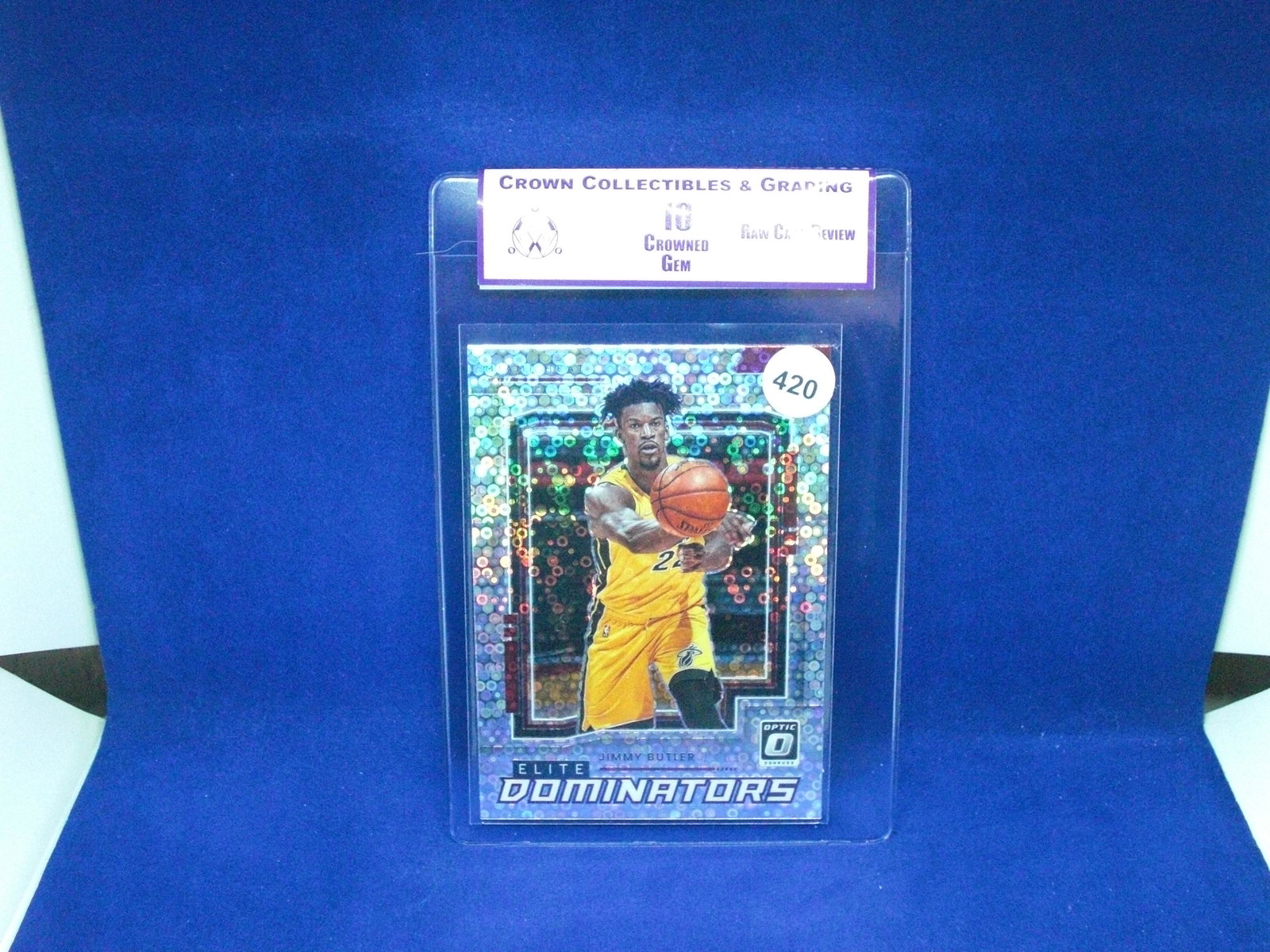 cc&g raw review graded mint 10 jimmy butler: raw review graded