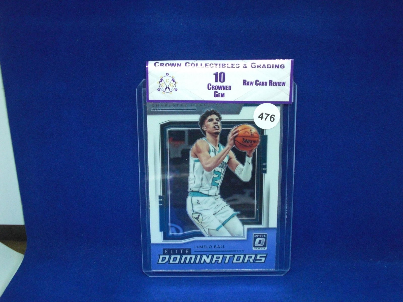 cc&g raw review graded mint 10 lamelo ball (1 of 1)