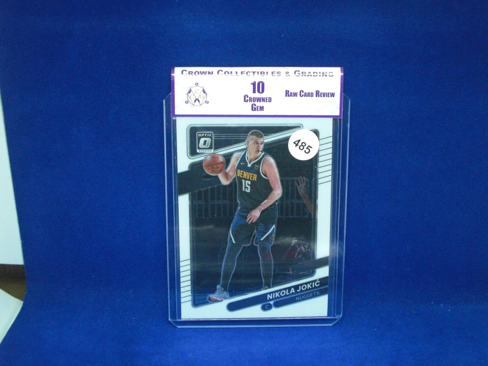 cc&g raw review graded mint 10 nikola jokic (1 of 1)