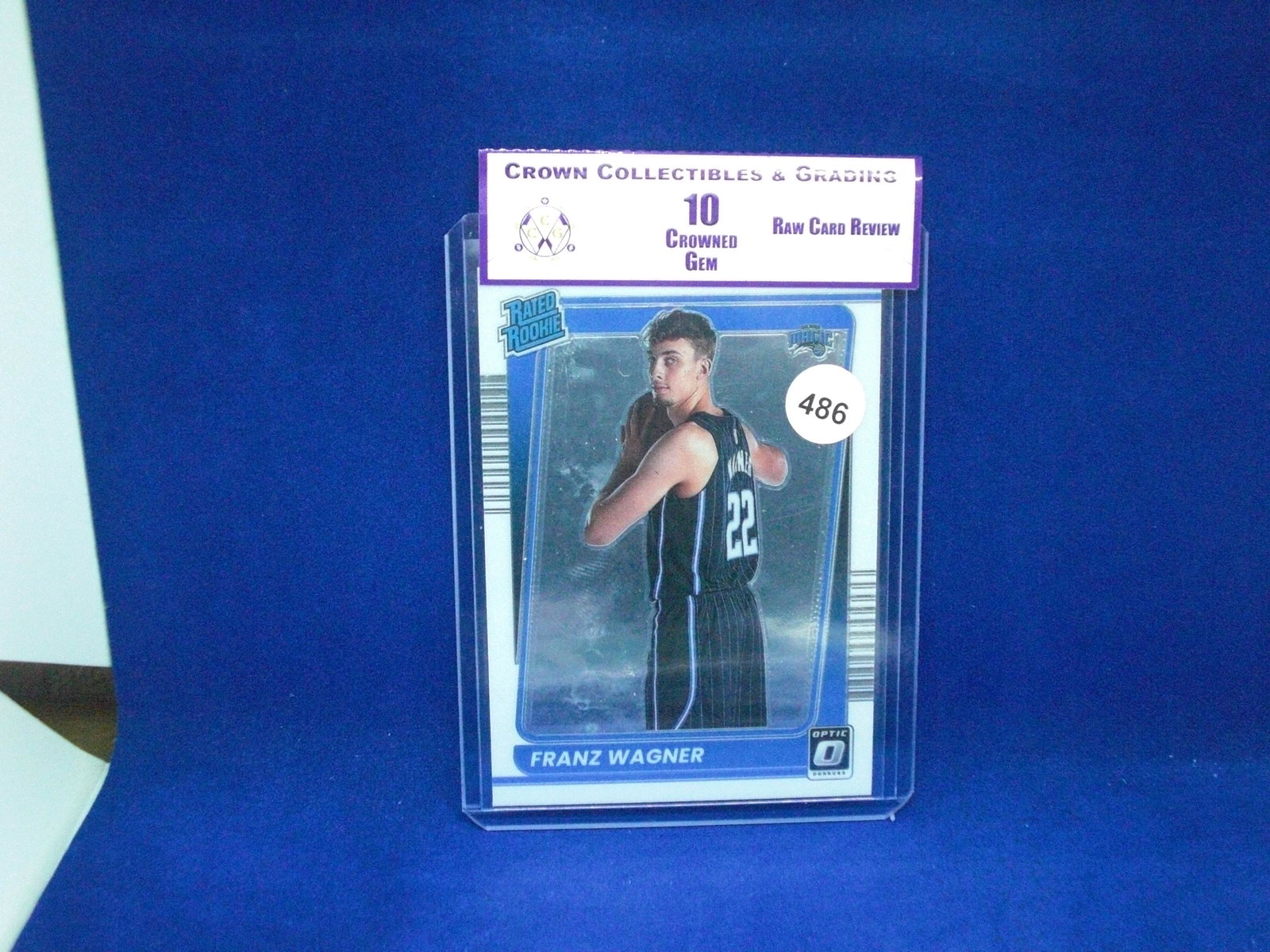 cc&g raw review graded mint 10 franz wagner rated rookie (1 of 1)