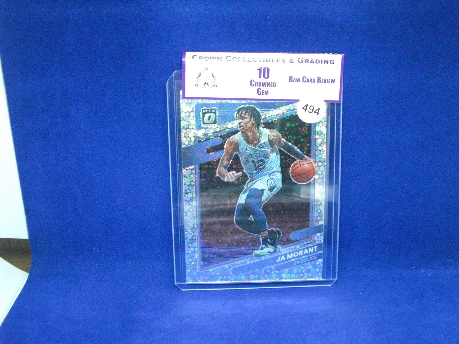 cc&g raw review graded mint 10 ja morant (1 of 1)