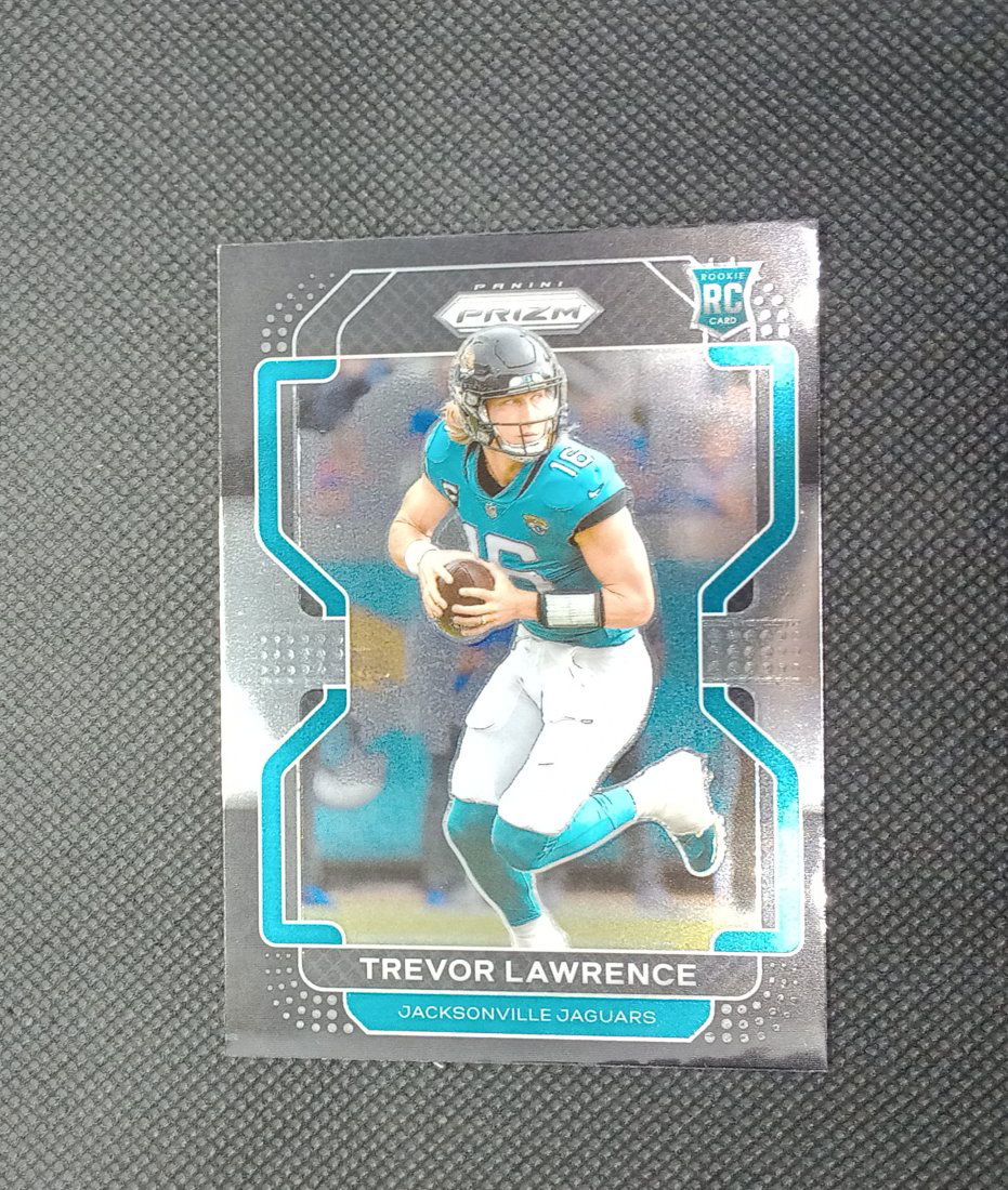 Trevor Lawrence Panini Prizm Black rookie card (1 of 1)