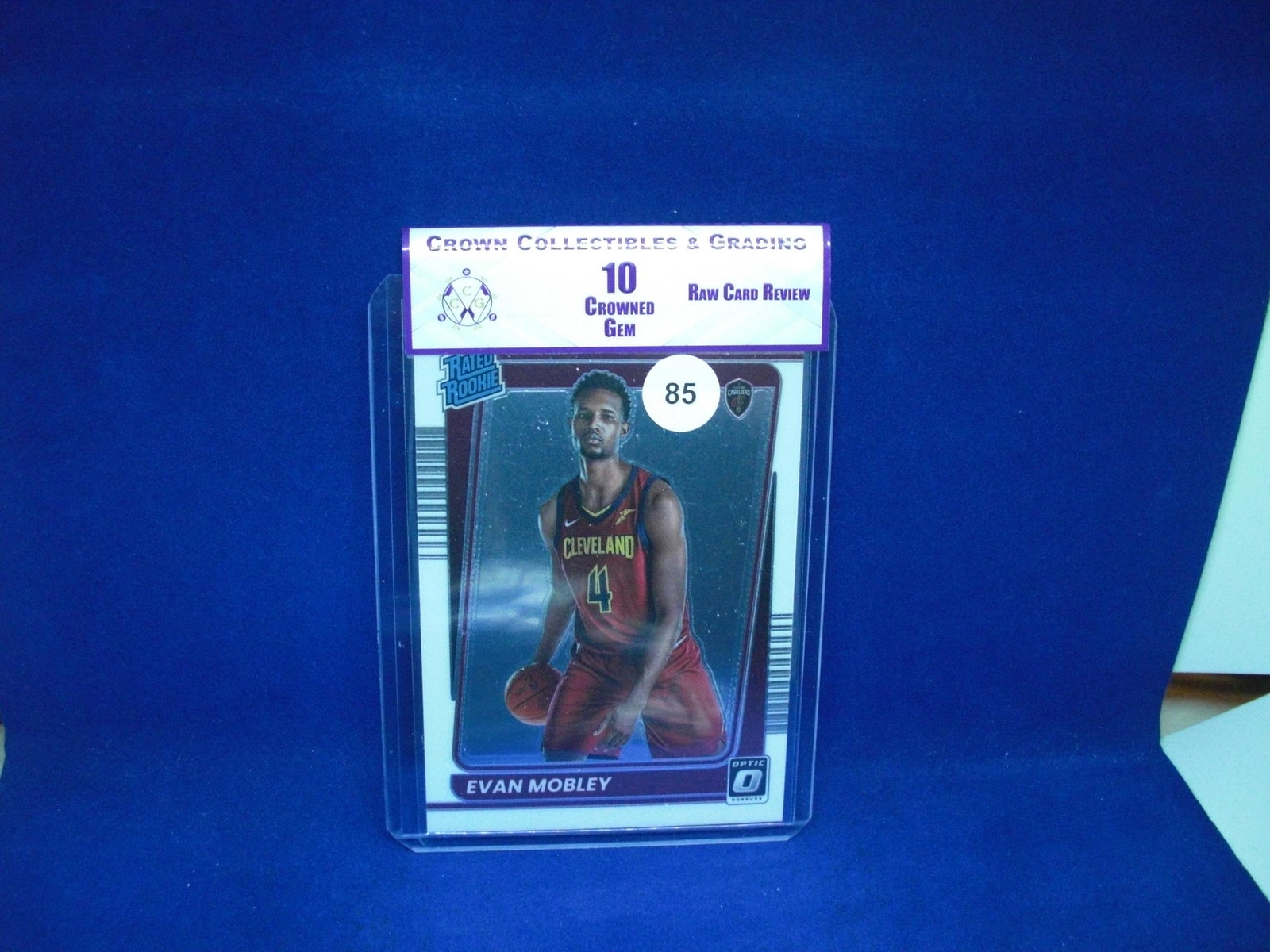 cc&g raw review graded mint 10 evan mobley rated rookie (1 of 1)