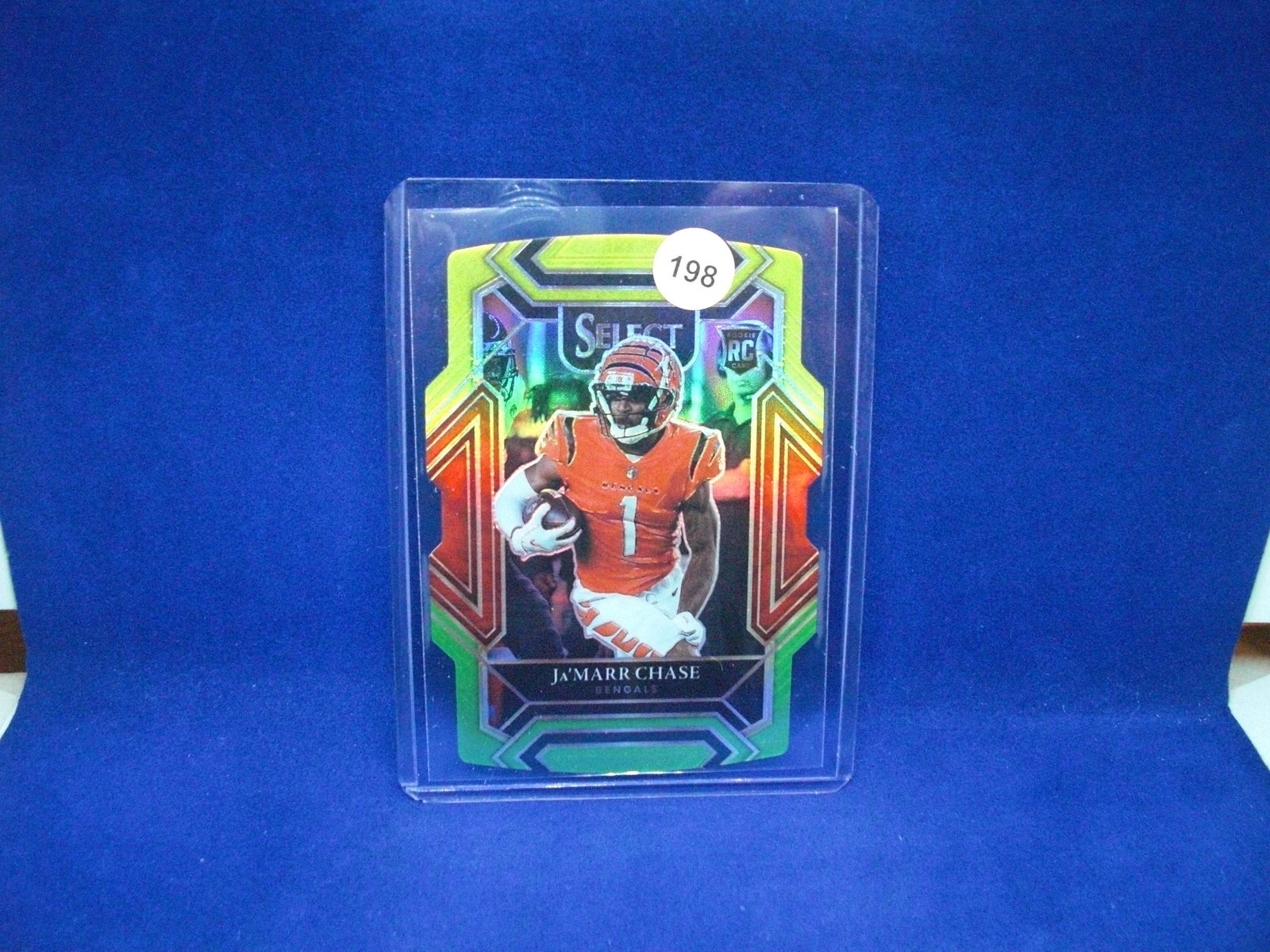 ja'marr chase rookie select die cut (1 of 1)