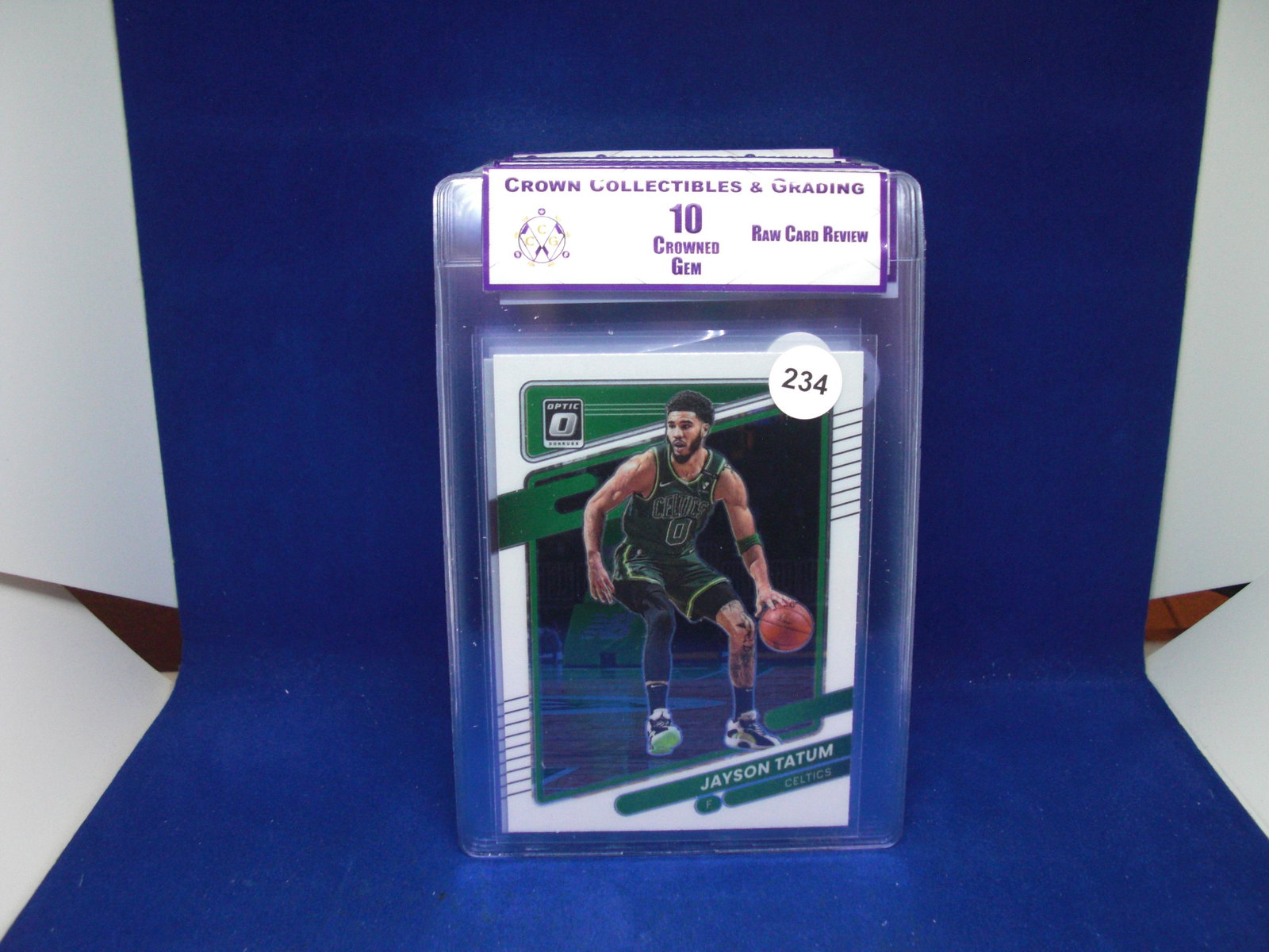 cc&g raw review graded mint 10 jayson tatum (1 of 1)