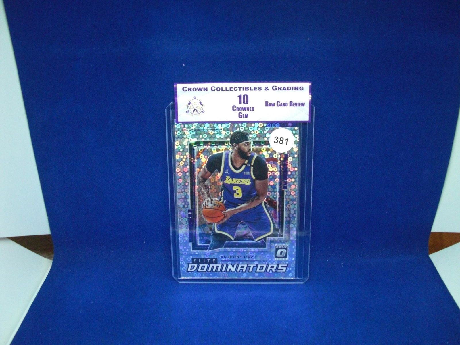cc&g raw review graded mint 10 anthony davis (1 of 1)