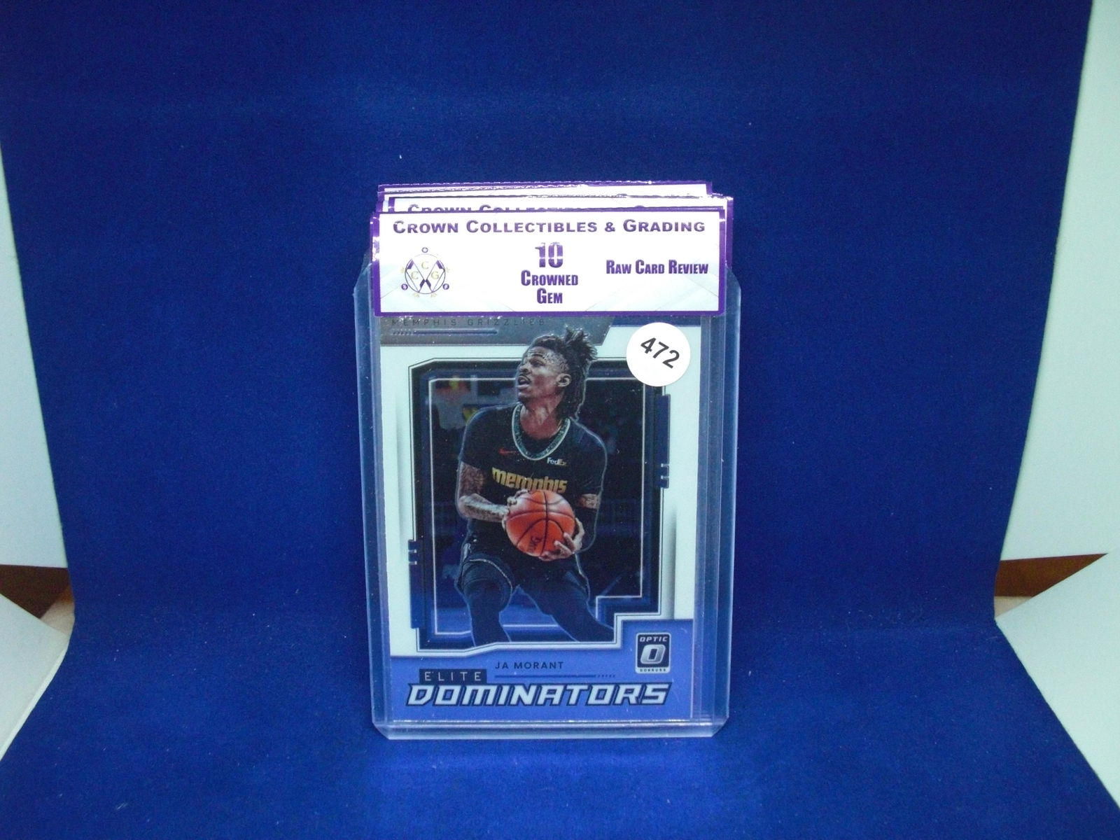 cc&g raw review graded mint 10 ja morant (1 of 1)