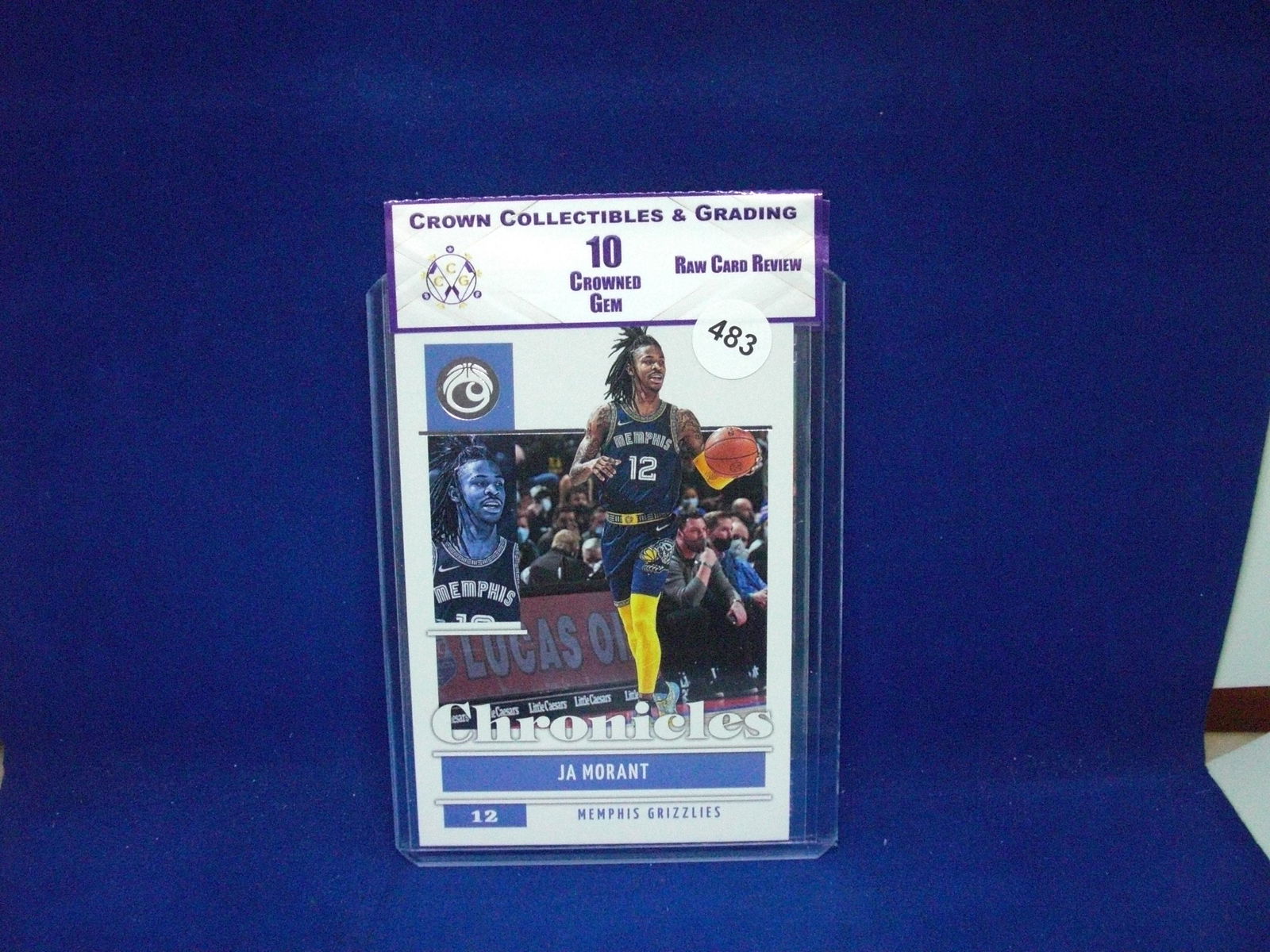 cc&g raw review graded mint 10 ja morant (1 of 1)