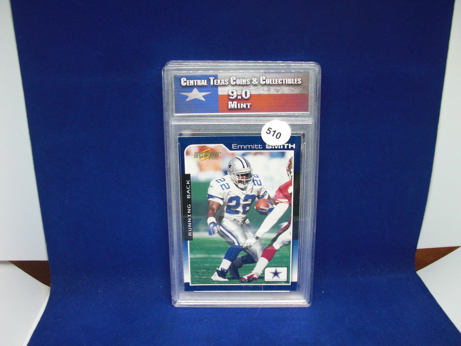 ctcc graded emmitt smith mint 9 (1 of 1)
