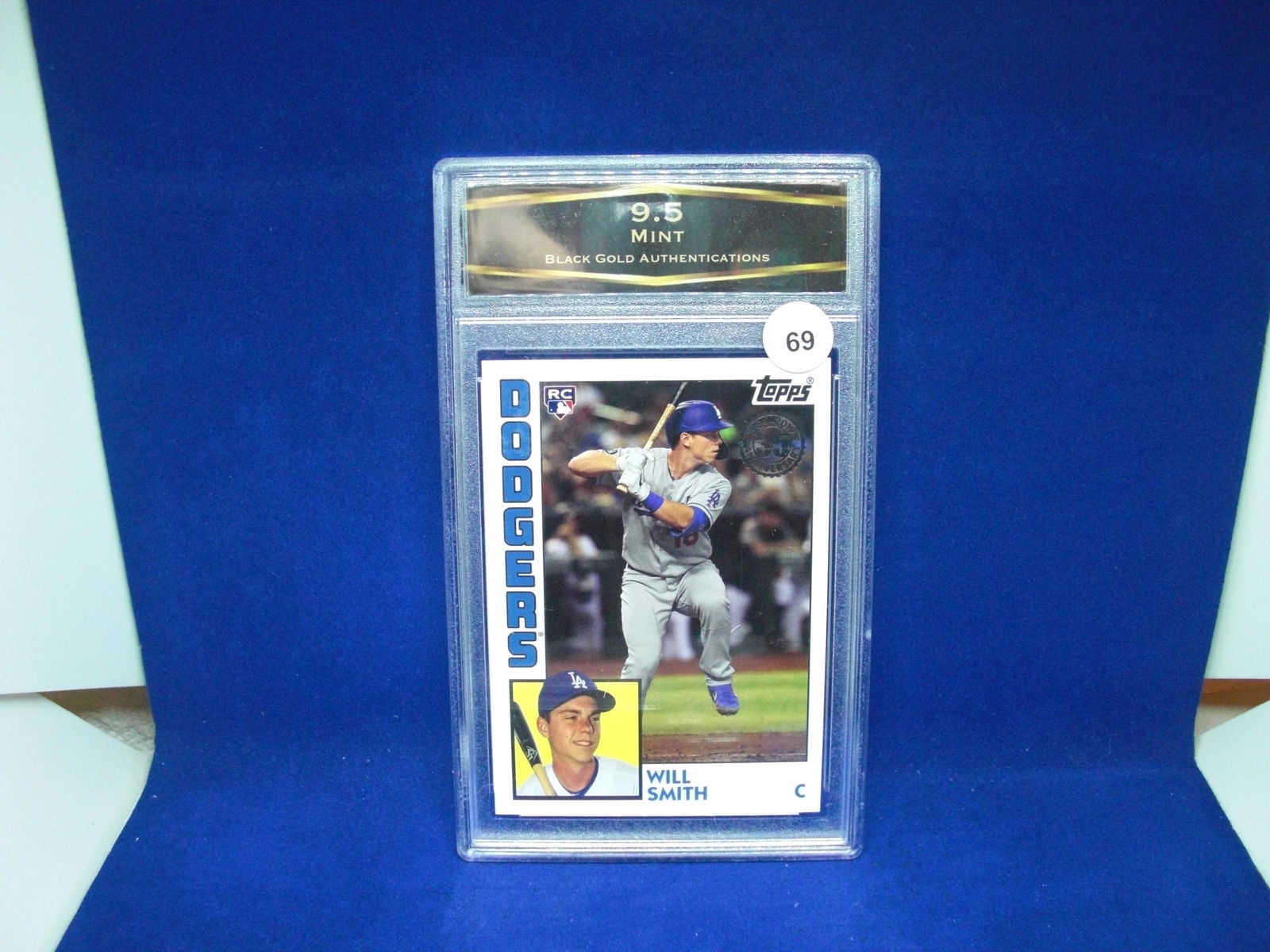 bga graded mint 9.5 rookie will smith (1 of 1)