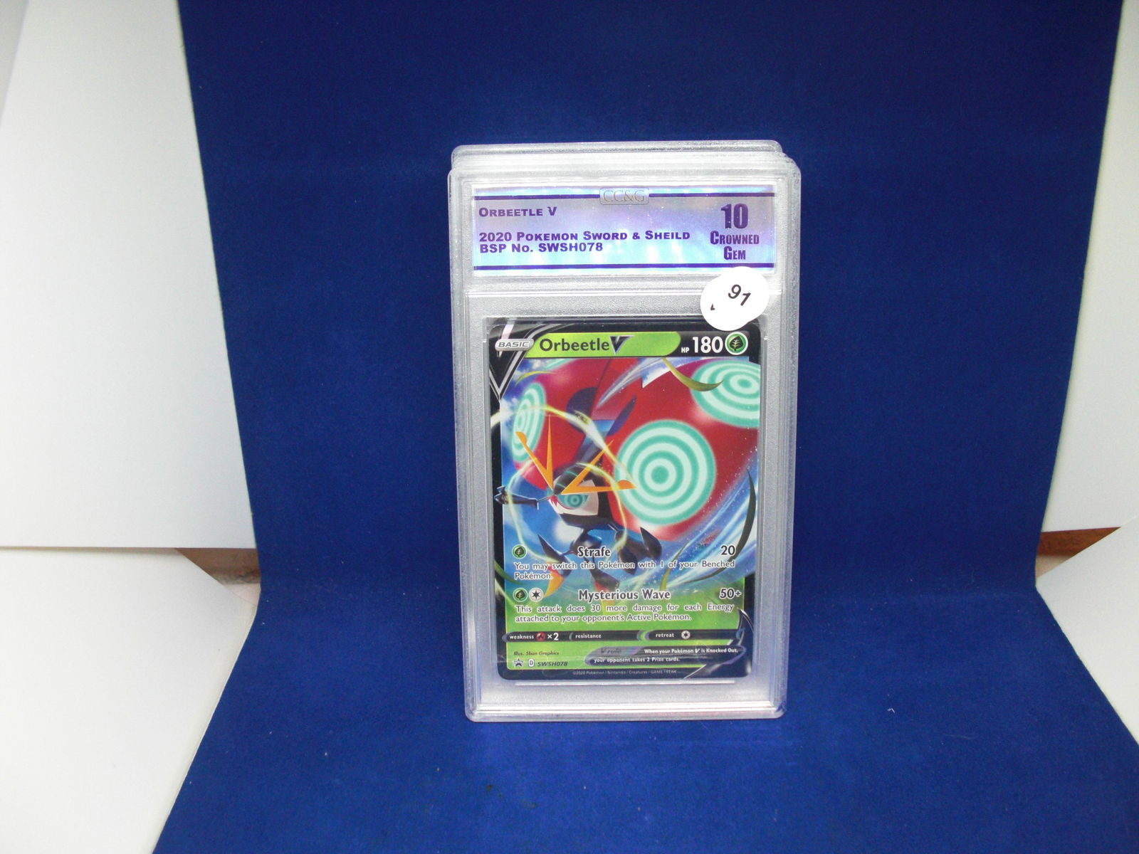 graded cc&g mint 10 prbeetle v (1 of 1)