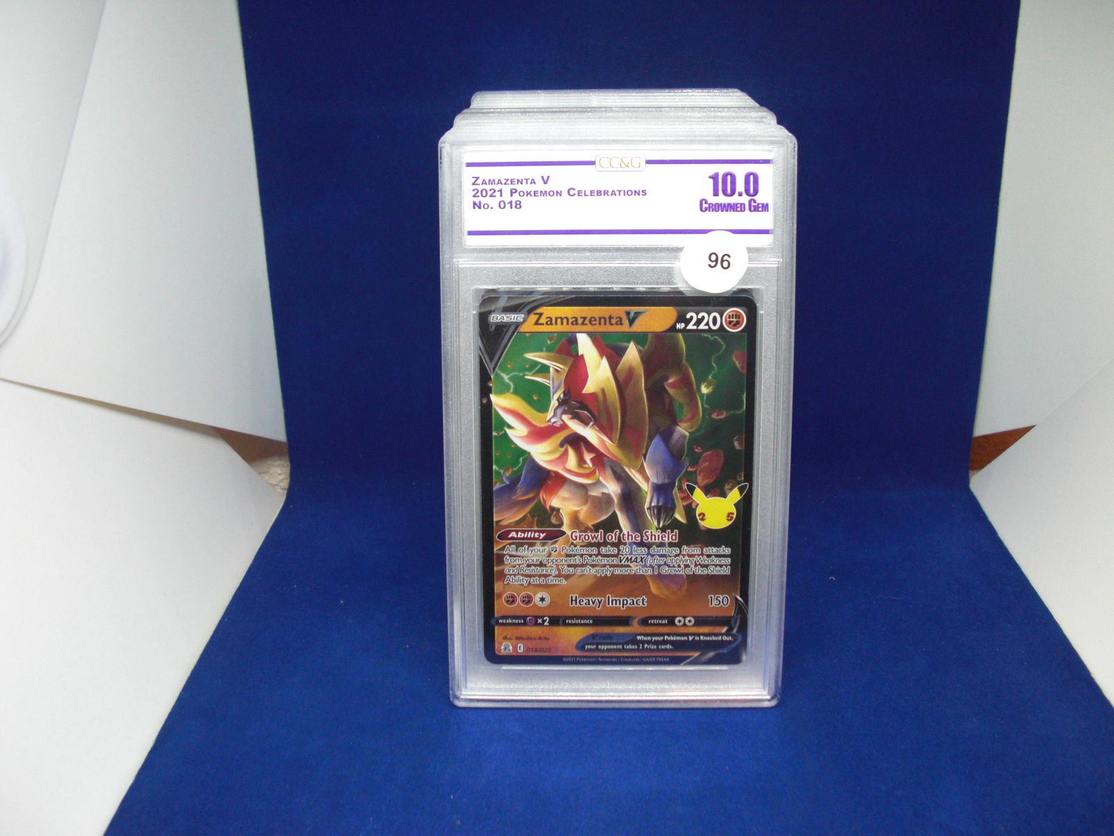 graded cc&g mint 10 zamezenta v (1 of 1)