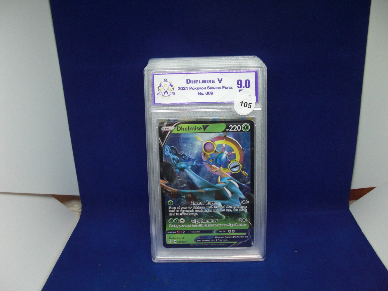 graded cc&g mint 9 dhelmise v (1 of 1)