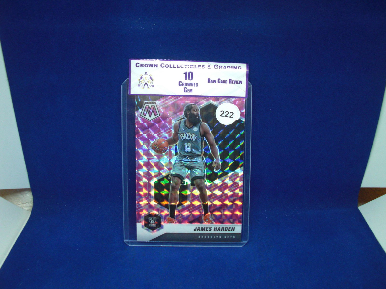 cc&g raw review graded mint 10 james harden pink (1 of 1)