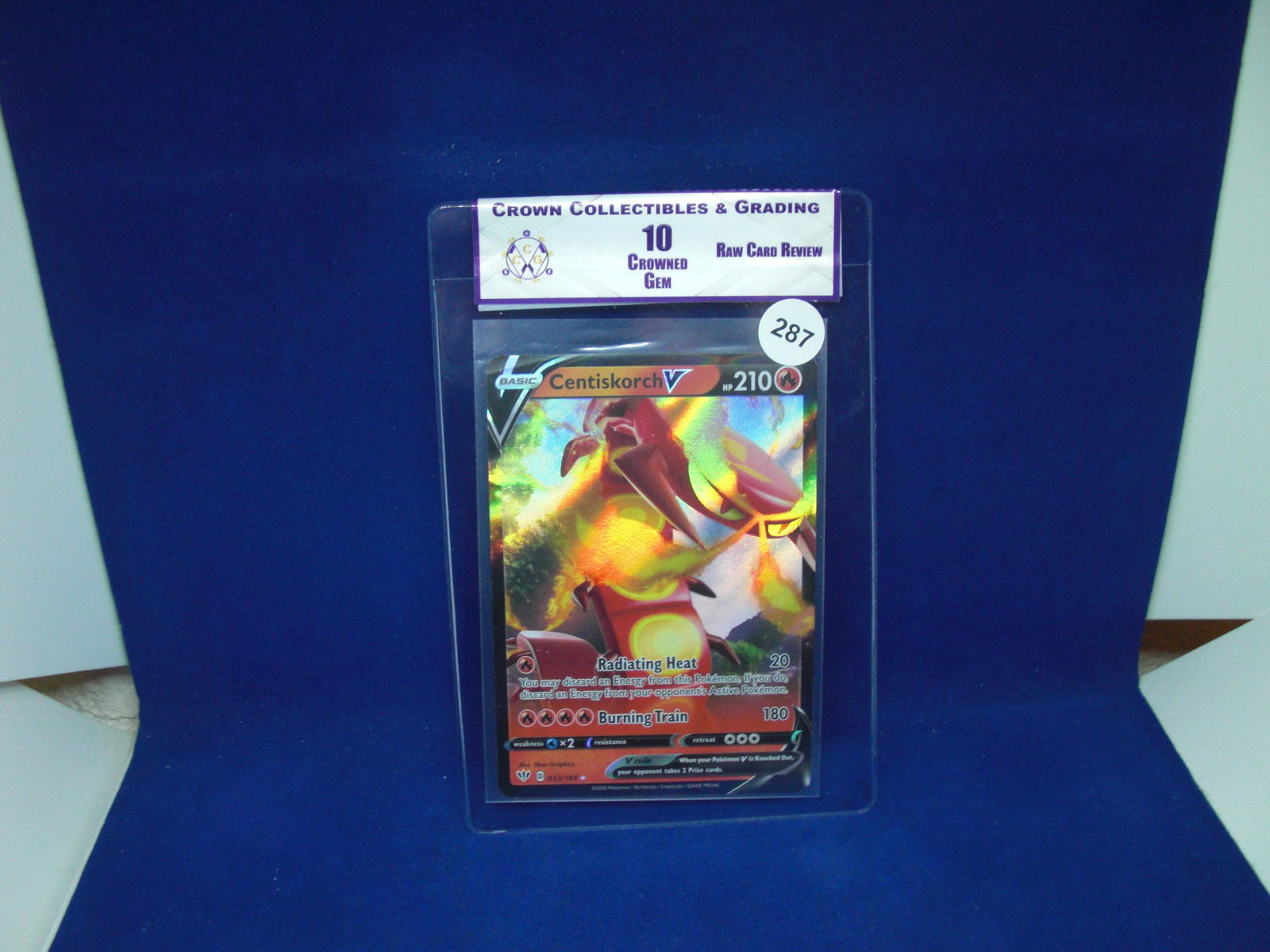 cc&g raw review graded mint 10 centiskorch v (1 of 1)