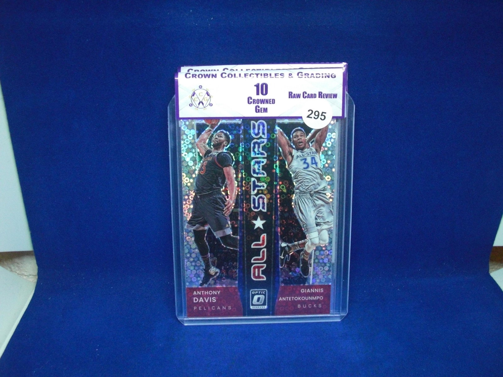 cc&g raw review graded mint 10 anthony davis giannis antetokounmpo (1 of 1)