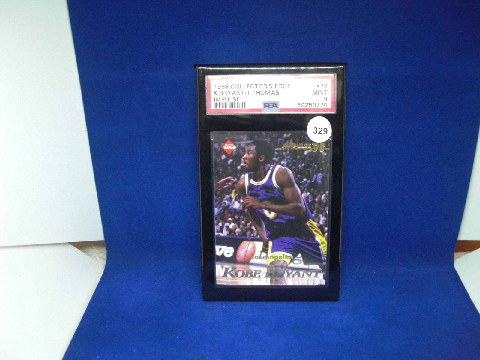 psa graded 1998 kobe bryant t.thomas mint 9 (1 of 1)
