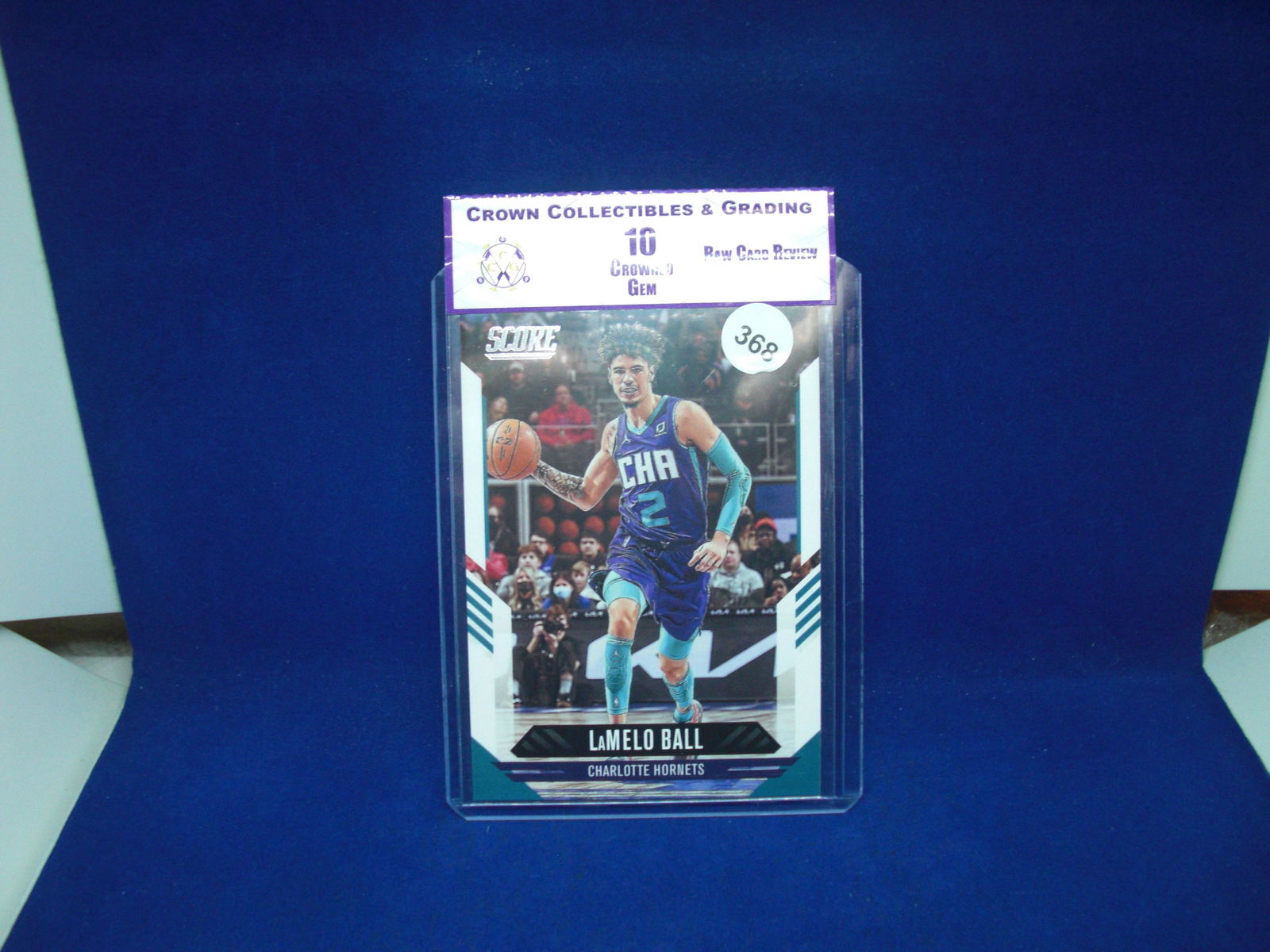 cc&g raw review graded mint 10 lamelo ball (1 of 1)