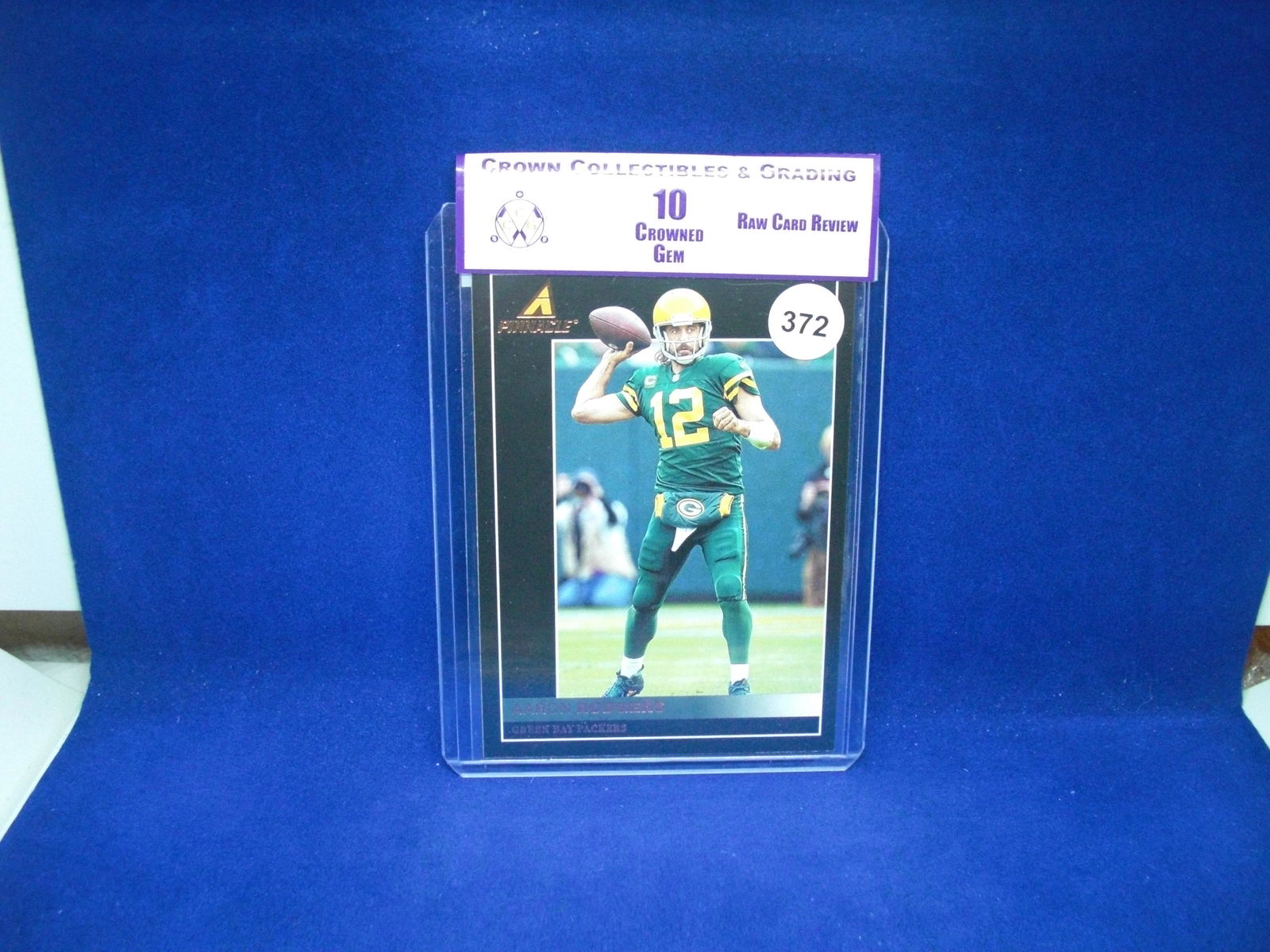 cc&g raw review graded mint 10 aaron rodgers (1 of 1)