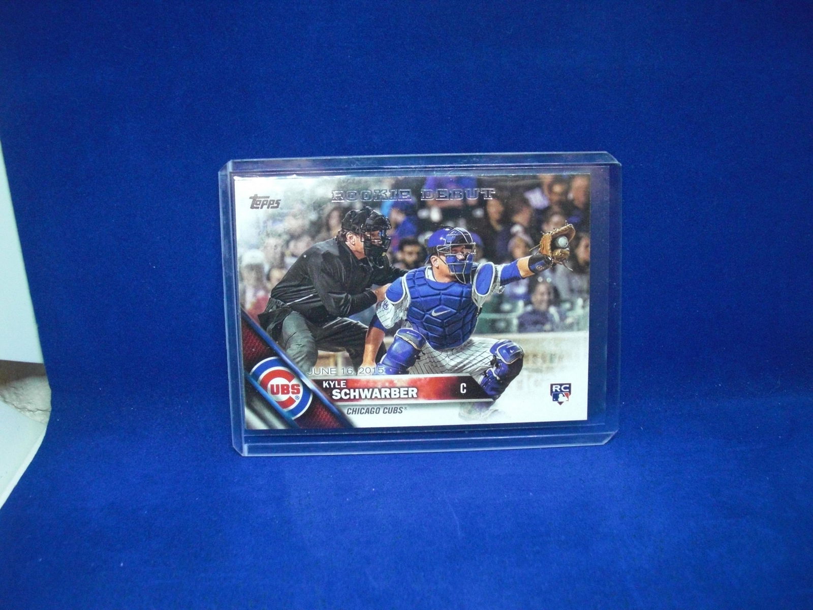 KYLE SCHWARBER PHILADELPHIA PHILLIES ROOKIE CARD (1 of 1)