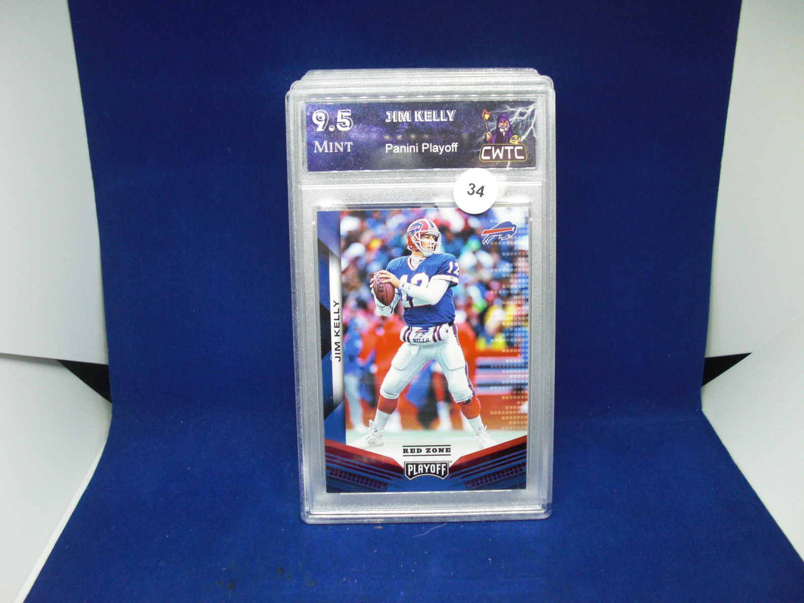 cwtc graded mint 9.5 jim kelly (1 of 1)