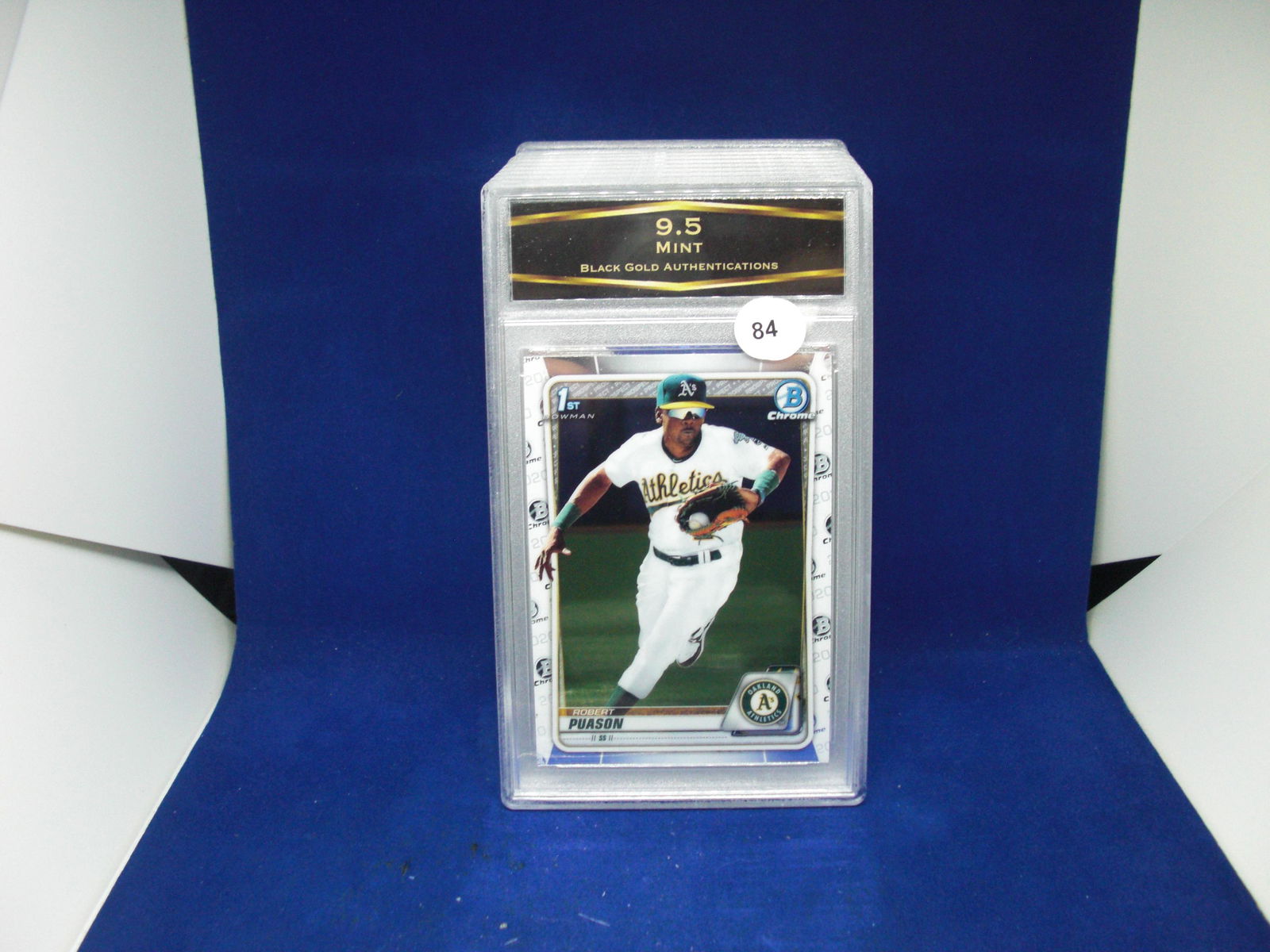 bga graded mint 9.5 robert pauson: graded card