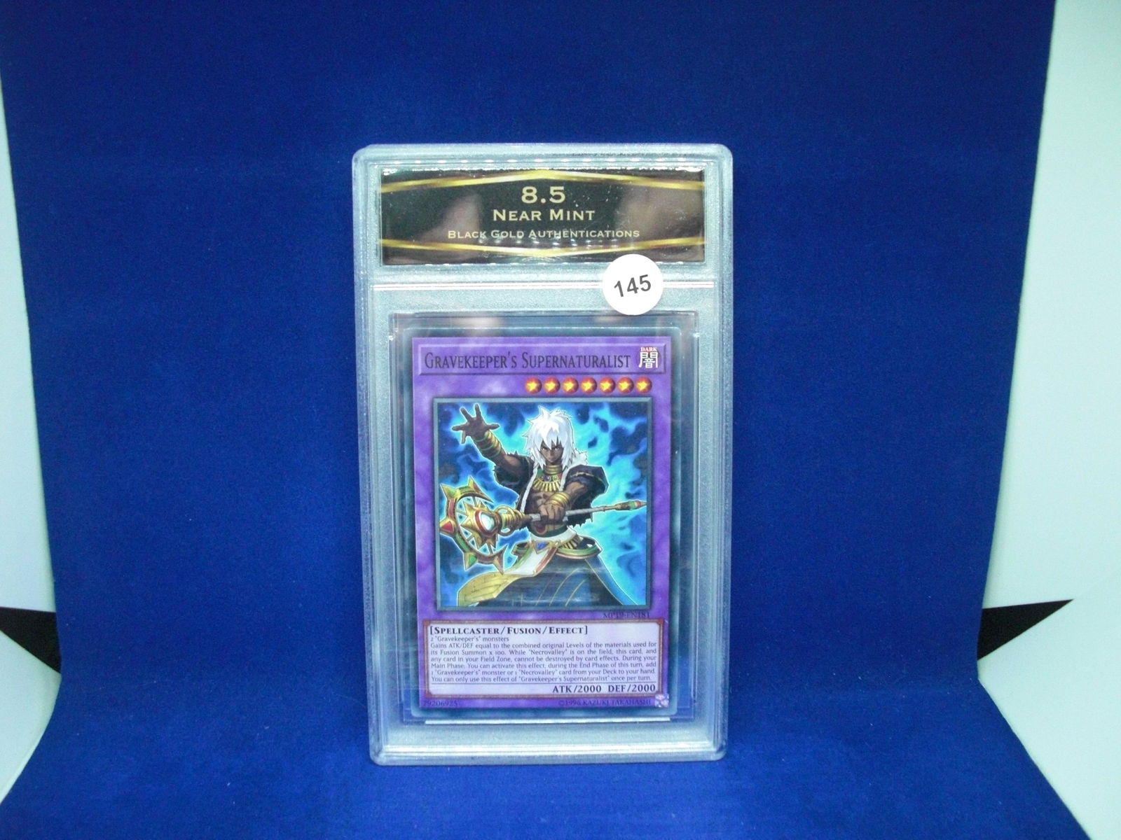 bga graded mint 8.5 gravekeepers supernaturalist (1 of 1)