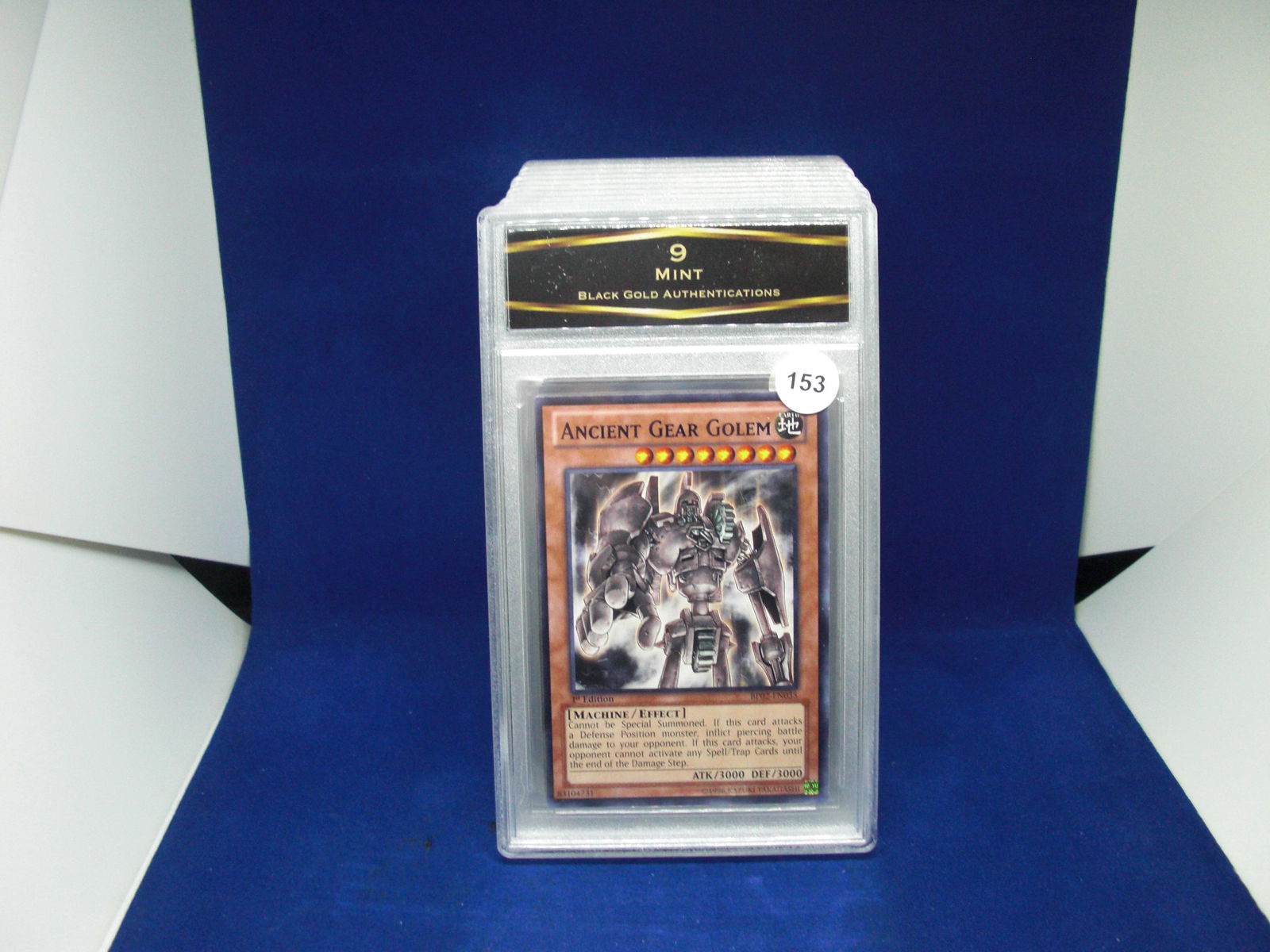 bga graded mint 9 ancient gear golem (1 of 1)
