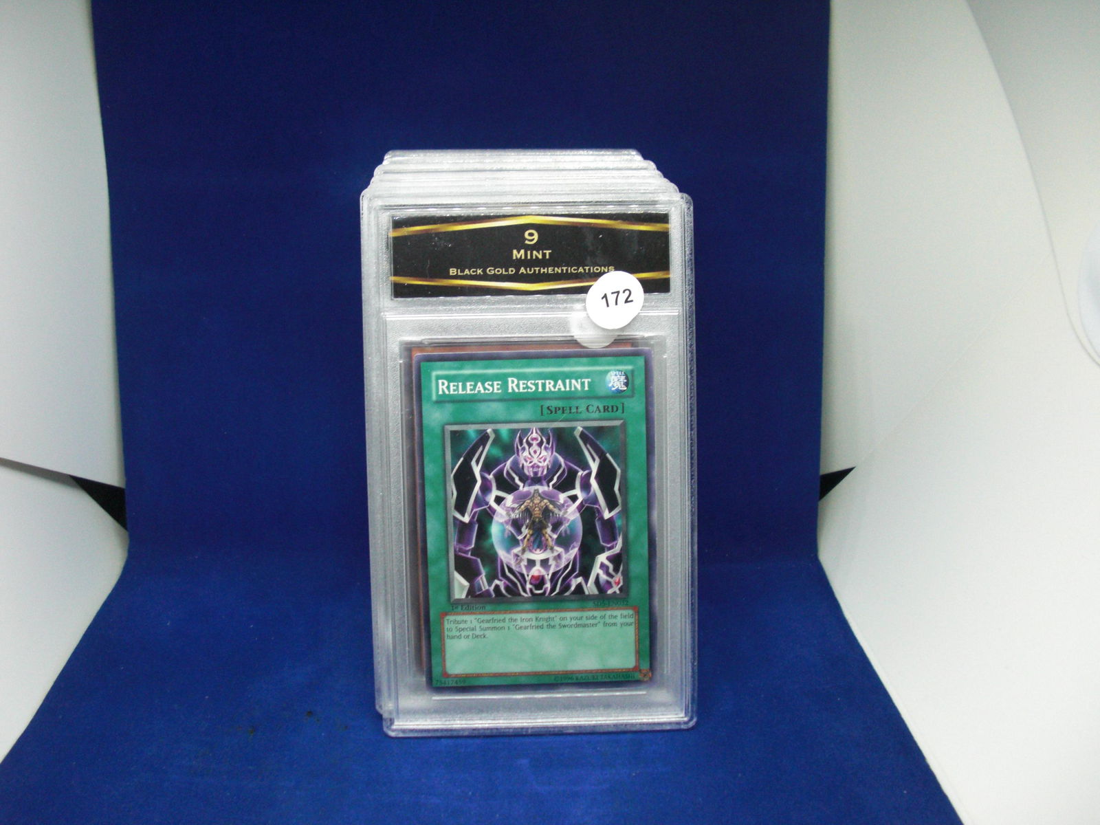 bga graded mint 9 release restraint: graded card