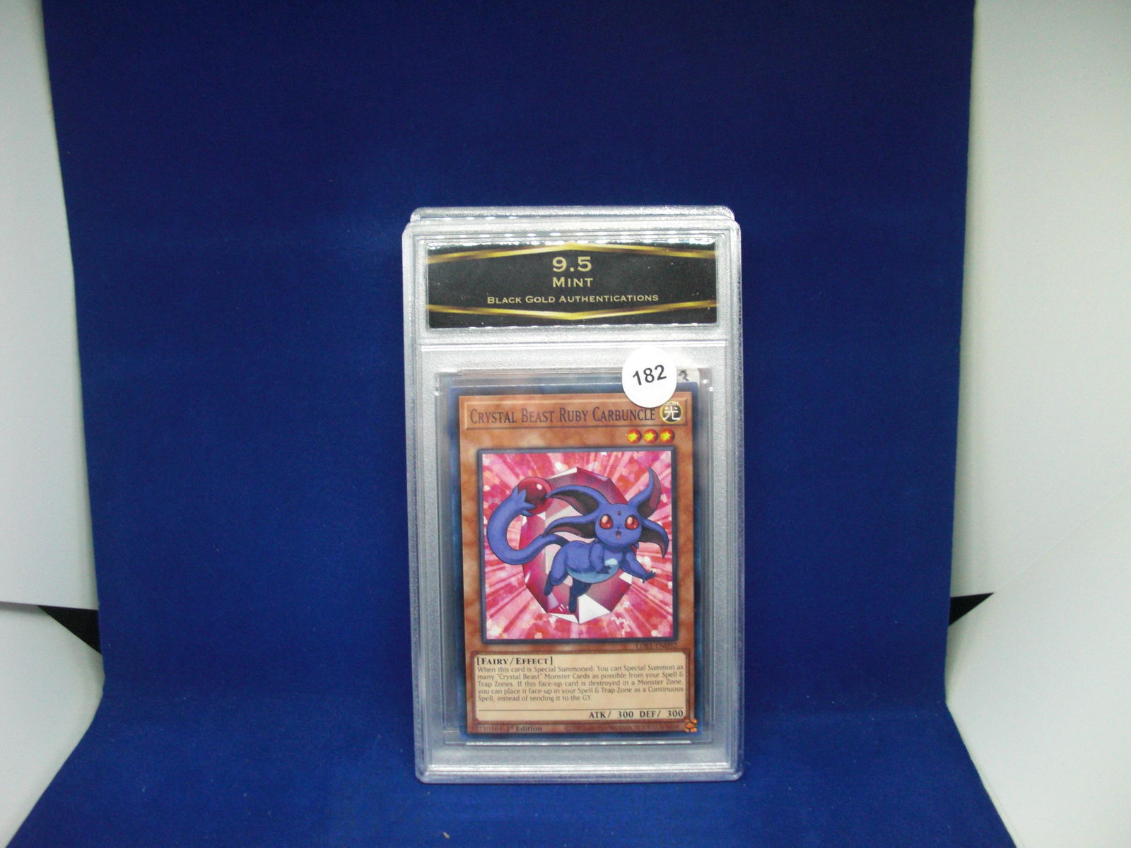 bga graded mint 9.5 crystal beast ruby carbuncle (1 of 1)