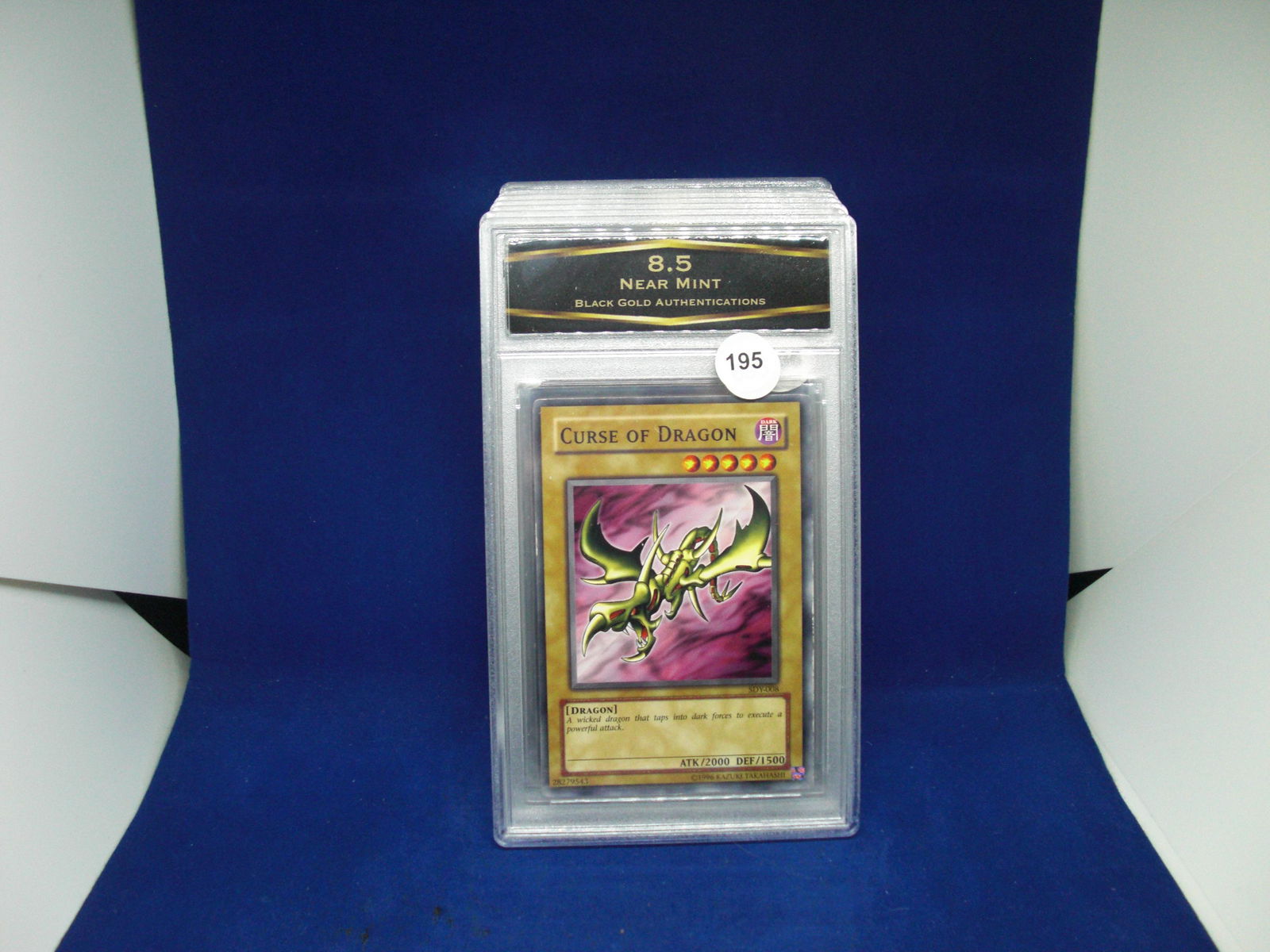 bga graded mint 8.5 curse of dragon (1 of 1)