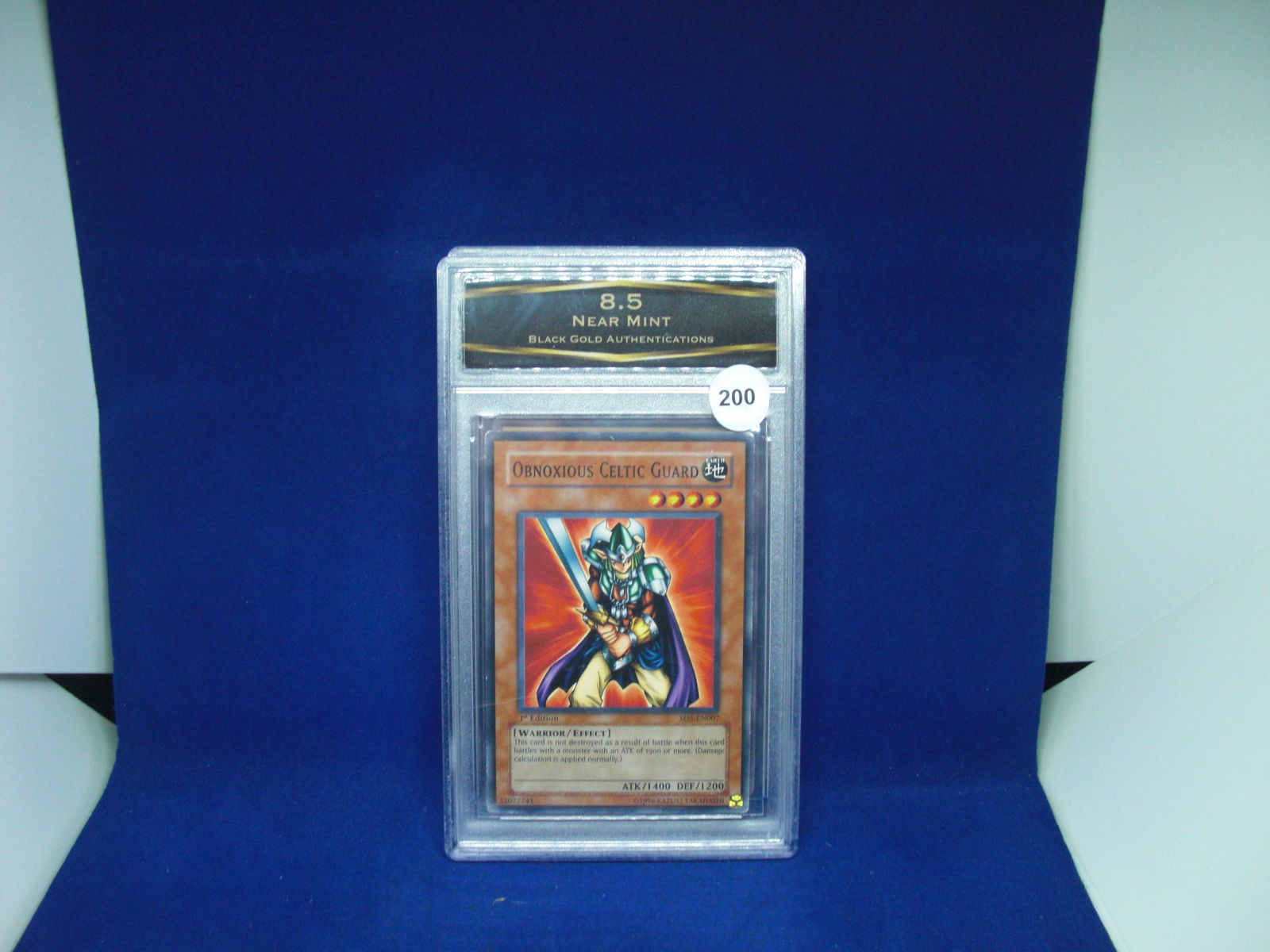 bga graded mint 8.5 obnoxious celtic guard (1 of 1)