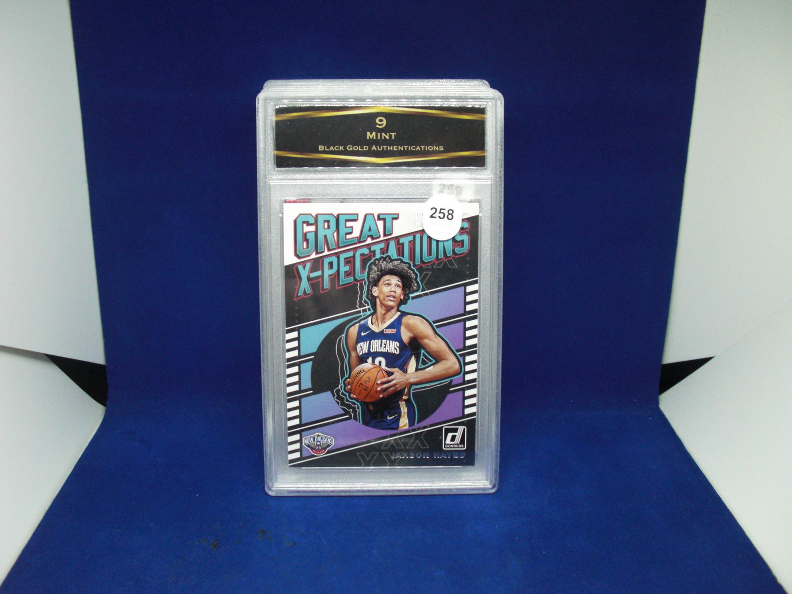 bga graded mint 9 jaxson hayes: graded card