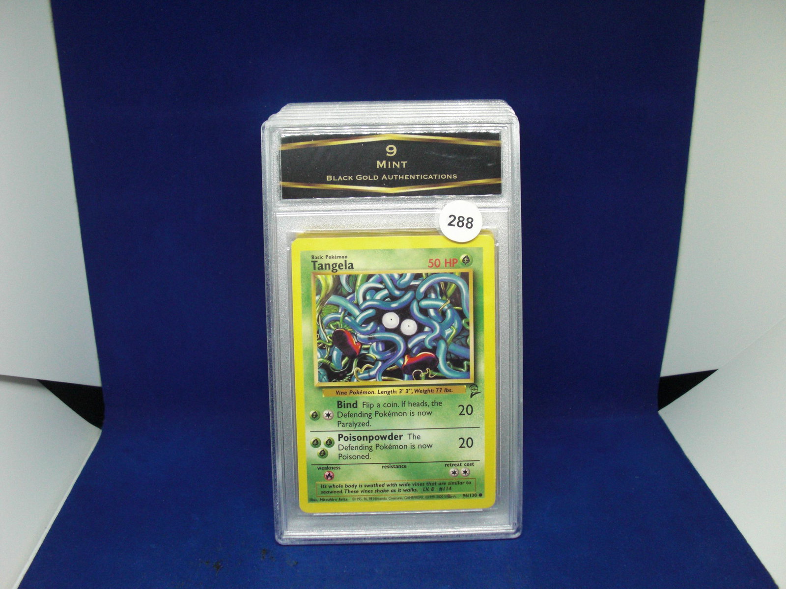 bga graded mint 9 tangela (1 of 1)