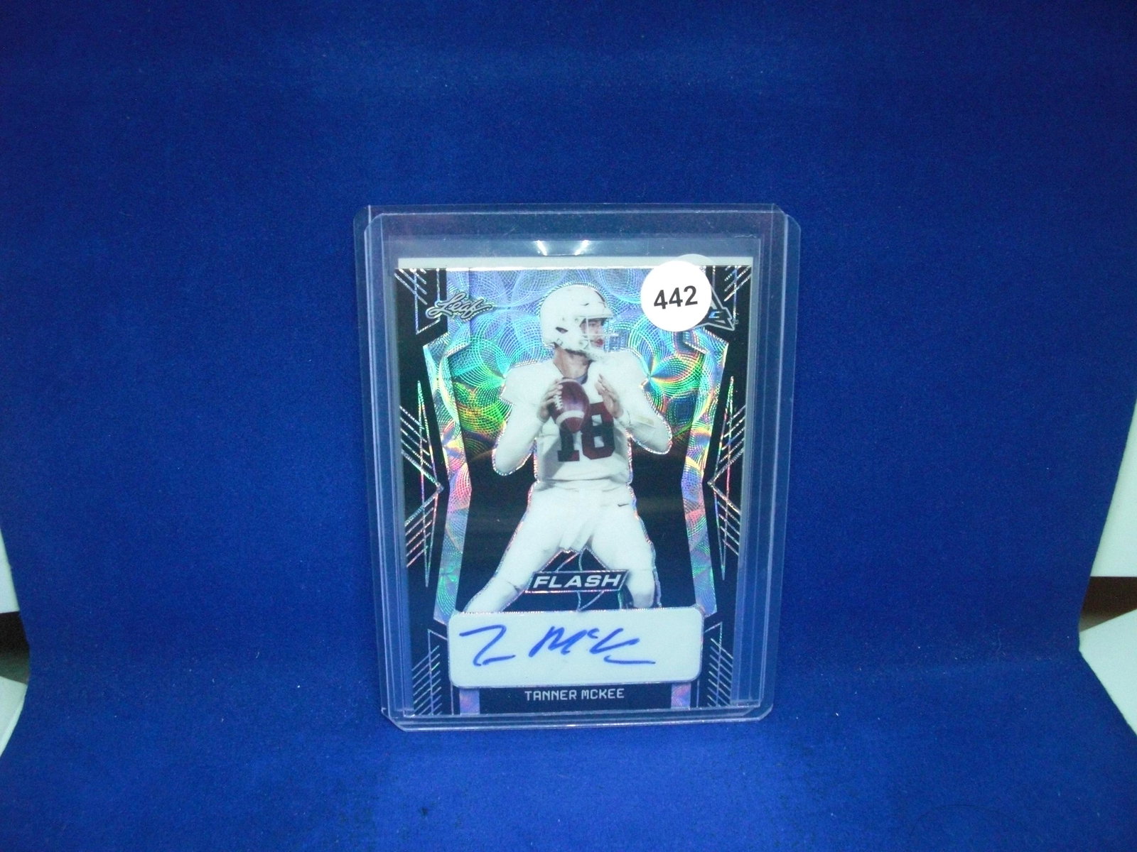 tanner mckee auto #6/7: in top loader