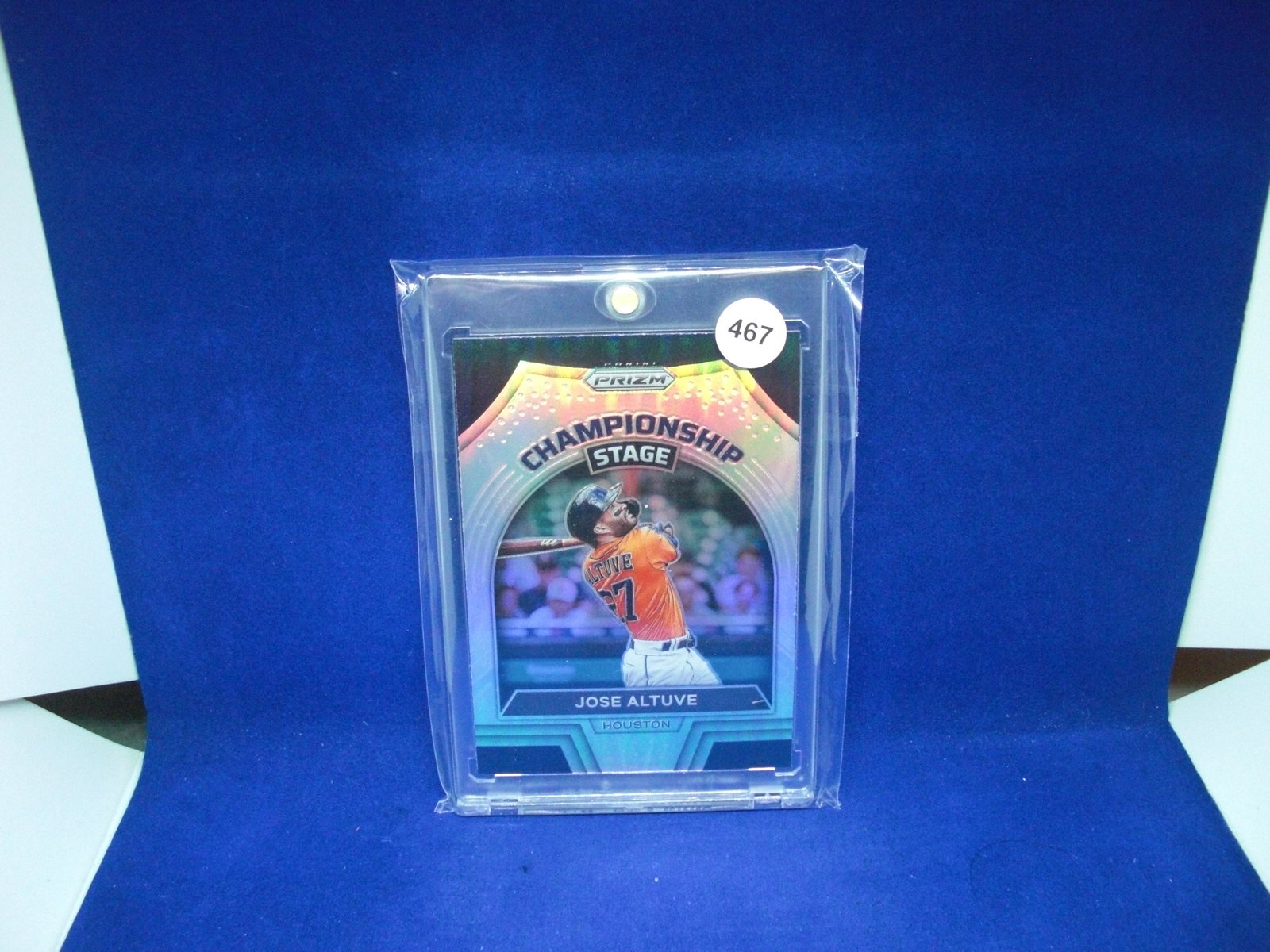 jose altuve championship stage: in hard plastic case