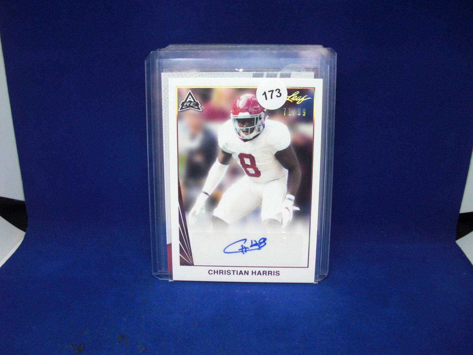 christian harris auto #71/99 (1 of 1)