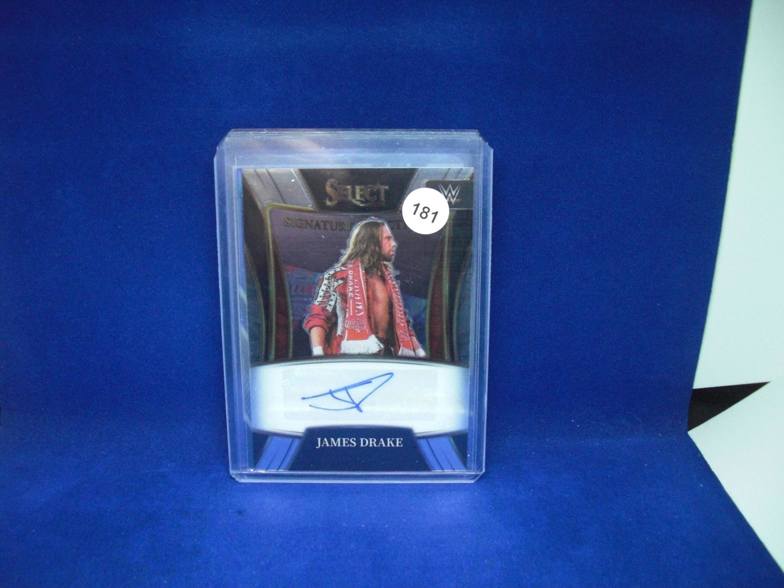 james drake auto: in top loader