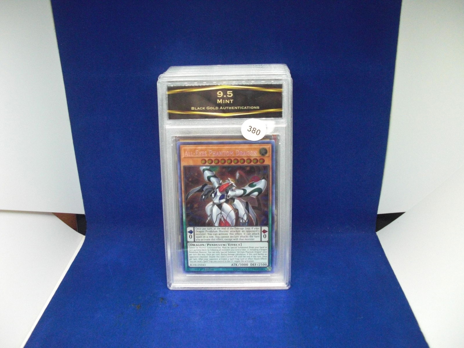 bga graded all ees phantom dragon mint 9.5: graded card