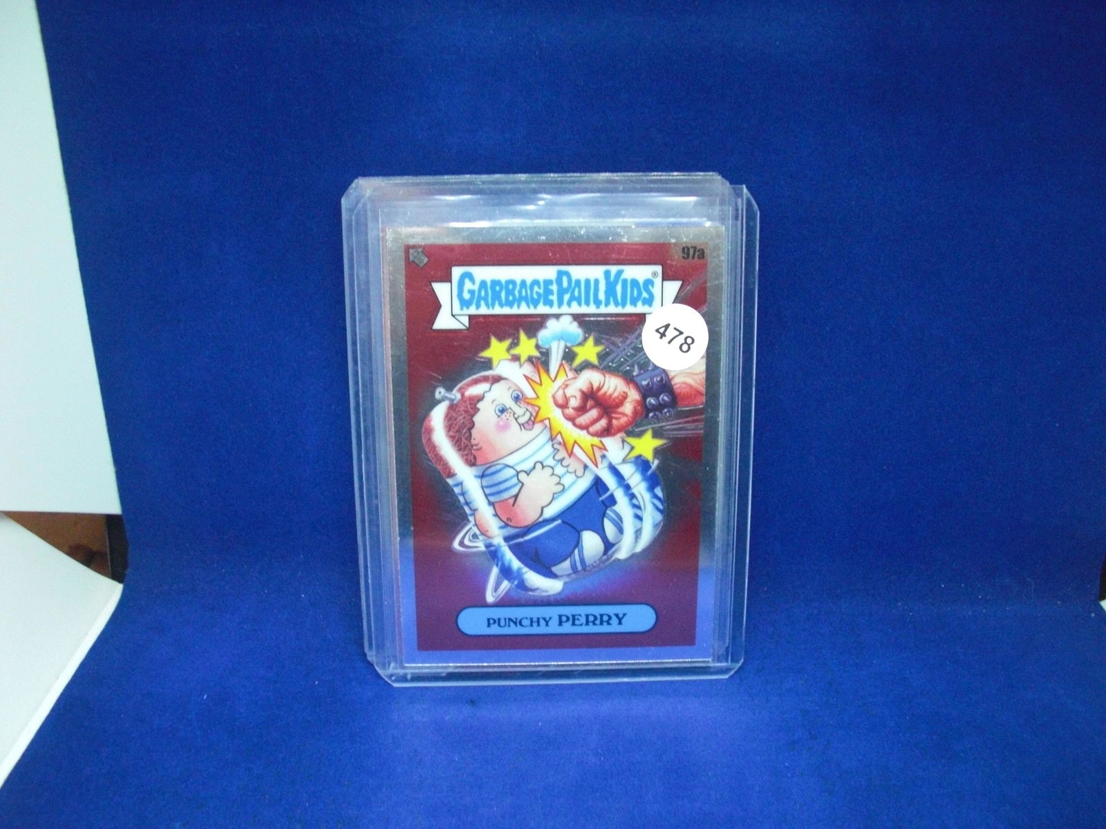 punchy perry garbage pail kids: in top loader