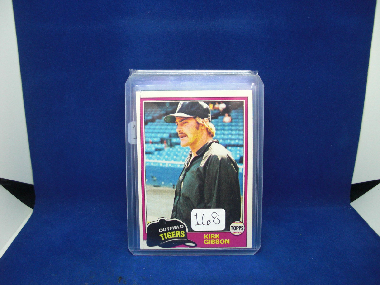1981 Kirk Gibson RC: 1981 Kirk Gibson RC