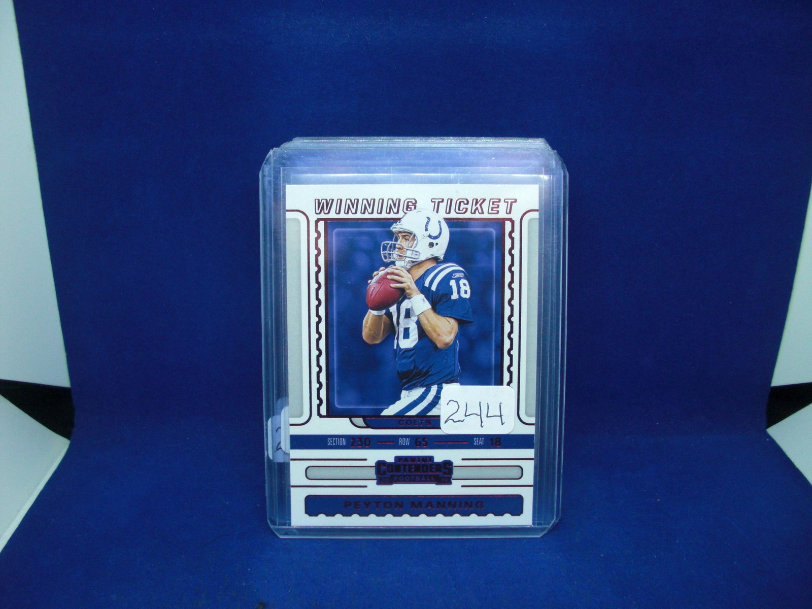 Peyton Manning Winning Ticket: Peyton Manning Winning Ticket