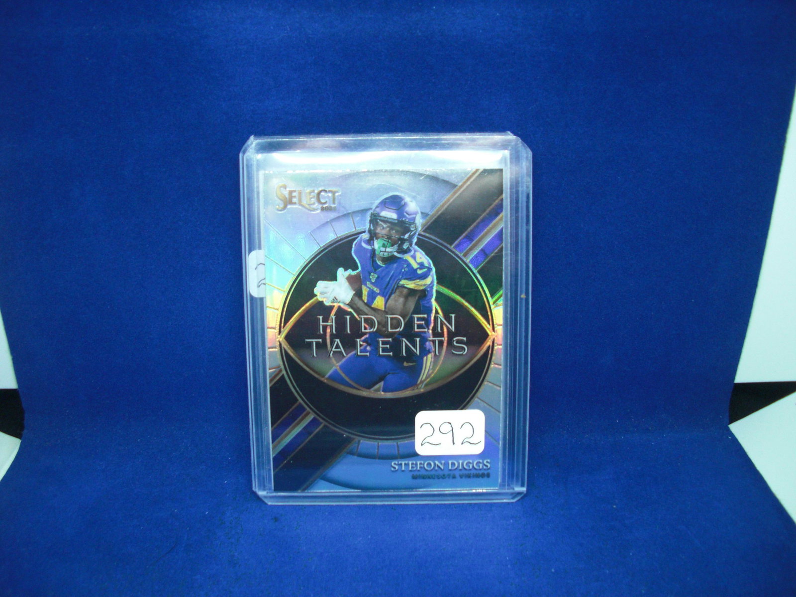 Stefon Diggs Hidden Talents Silver Prizm (1 of 1)