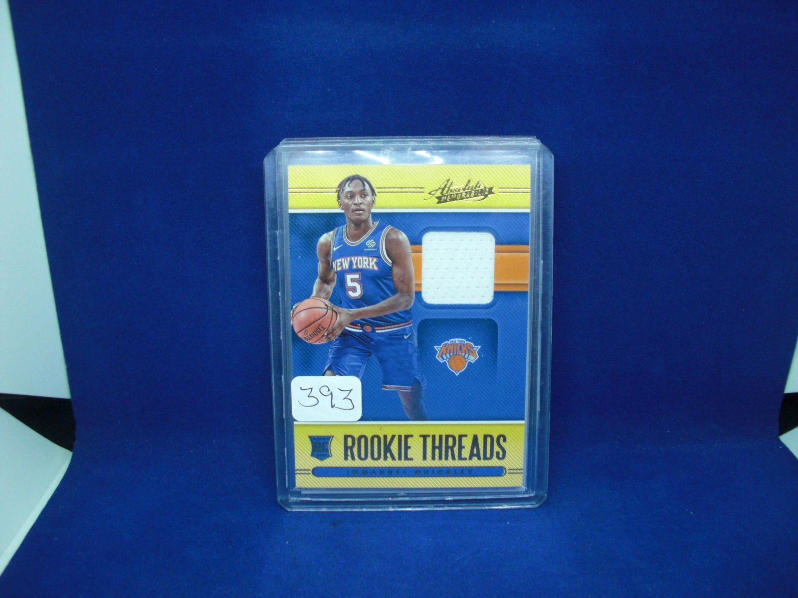 Immanuel Quickley Rookie Threads (1 of 1)